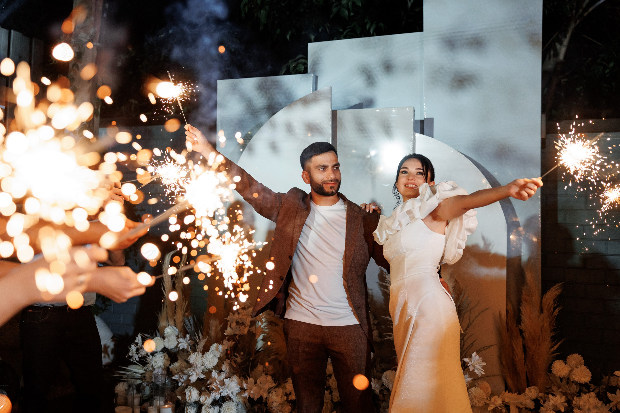 СВАДЕБНАЯ ВЕЧЕРИНКА ОЛИ И ТИМУРА 2.09.23. Event-агентство «Бутик Событий» Евгении Гарновской