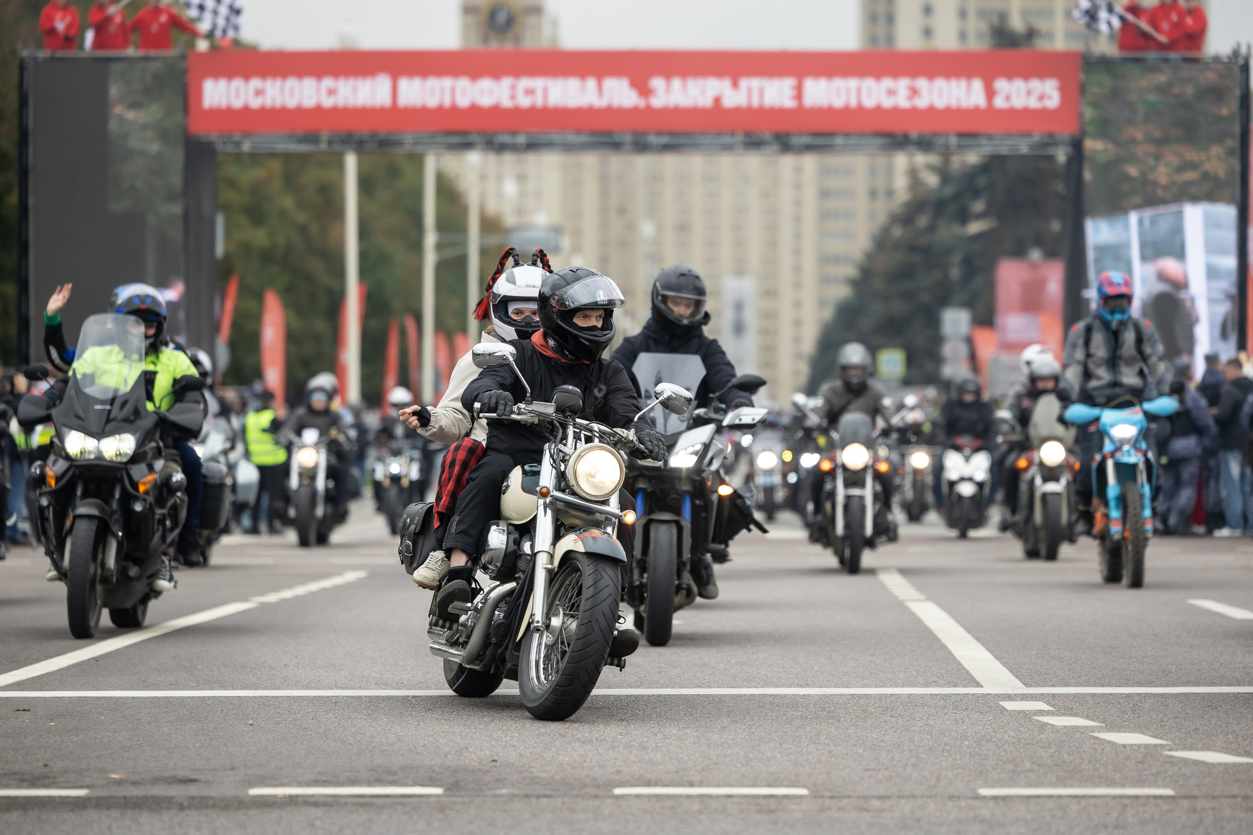 13-й Московский Мотофестиваль. Фотограф Владимир Охрименко