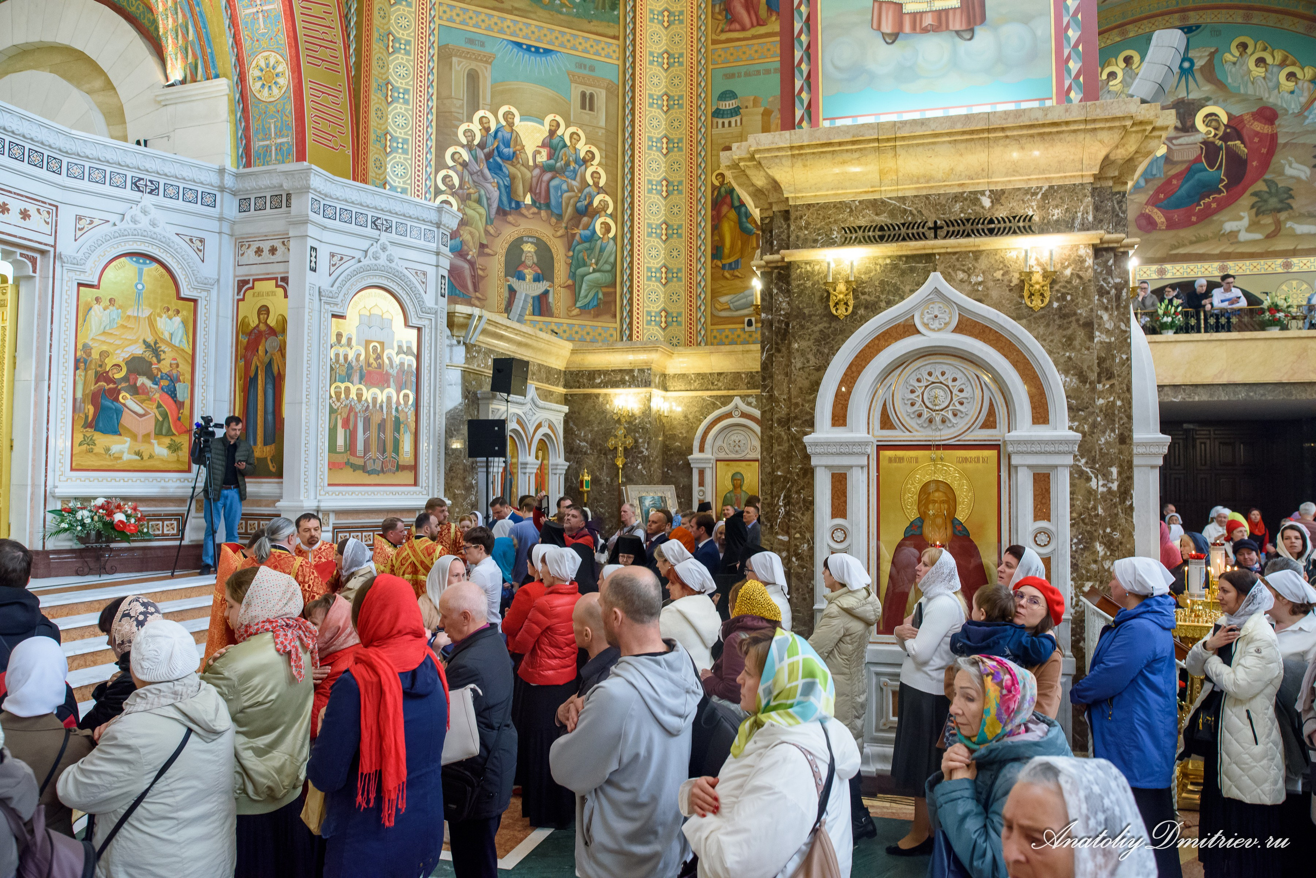 Служба на 40-летие Калининградской епархии. Фотограф  Крещения и Венчания Калининград