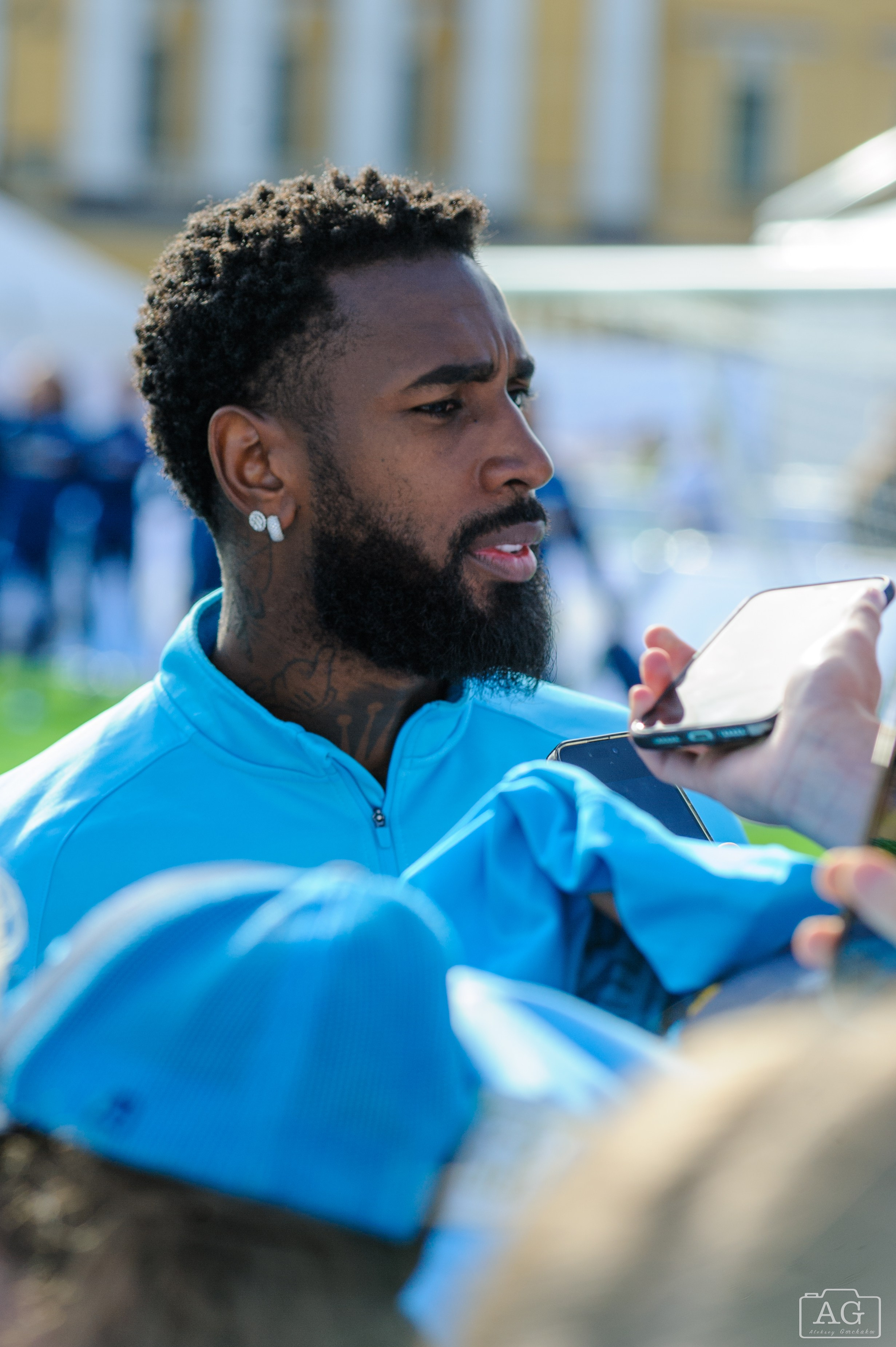 Открытая тренировка ФК «Зенит». Алексей Горчаков. Фотограф на ваш праздник