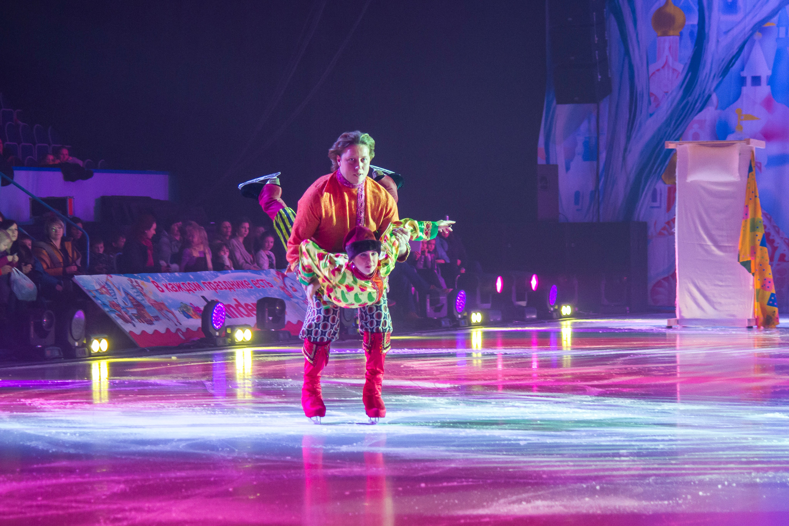 Ледовые шоу Ильи Авербуха «Морозко», «Малыш и Карлсон», «Мама». Репортажный фотограф Казань