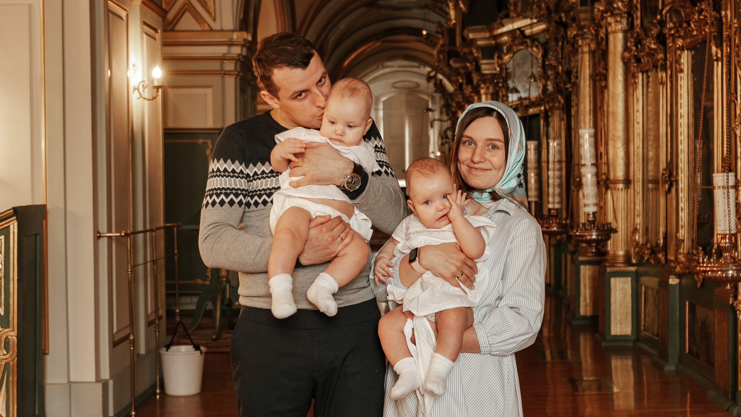 Крещение Киры и Евы. Фотограф Мария Хлебникова Санкт-Петербург Москва