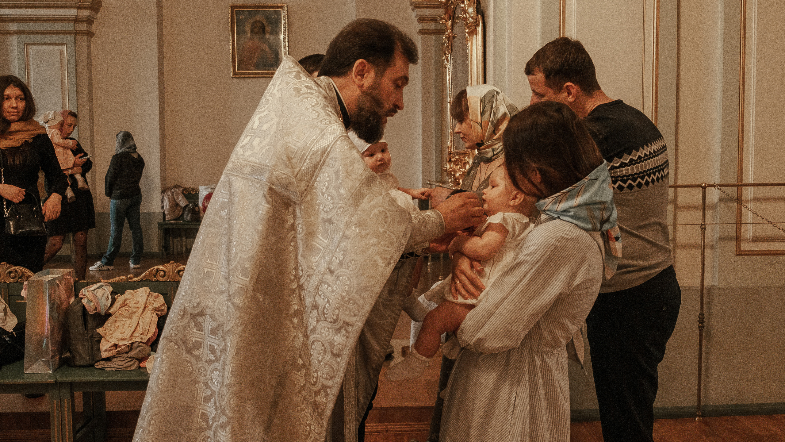 Крещение Киры и Евы. Фотограф Мария Хлебникова Санкт-Петербург Москва