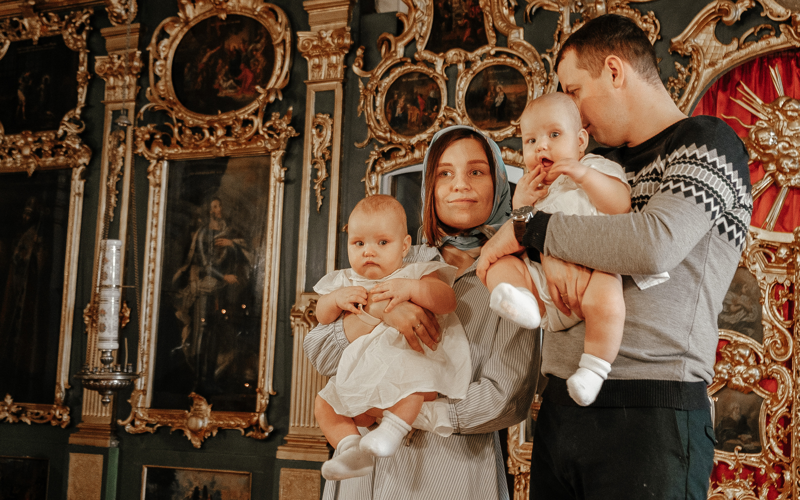 Крещение Киры и Евы. Фотограф Мария Хлебникова Санкт-Петербург Москва