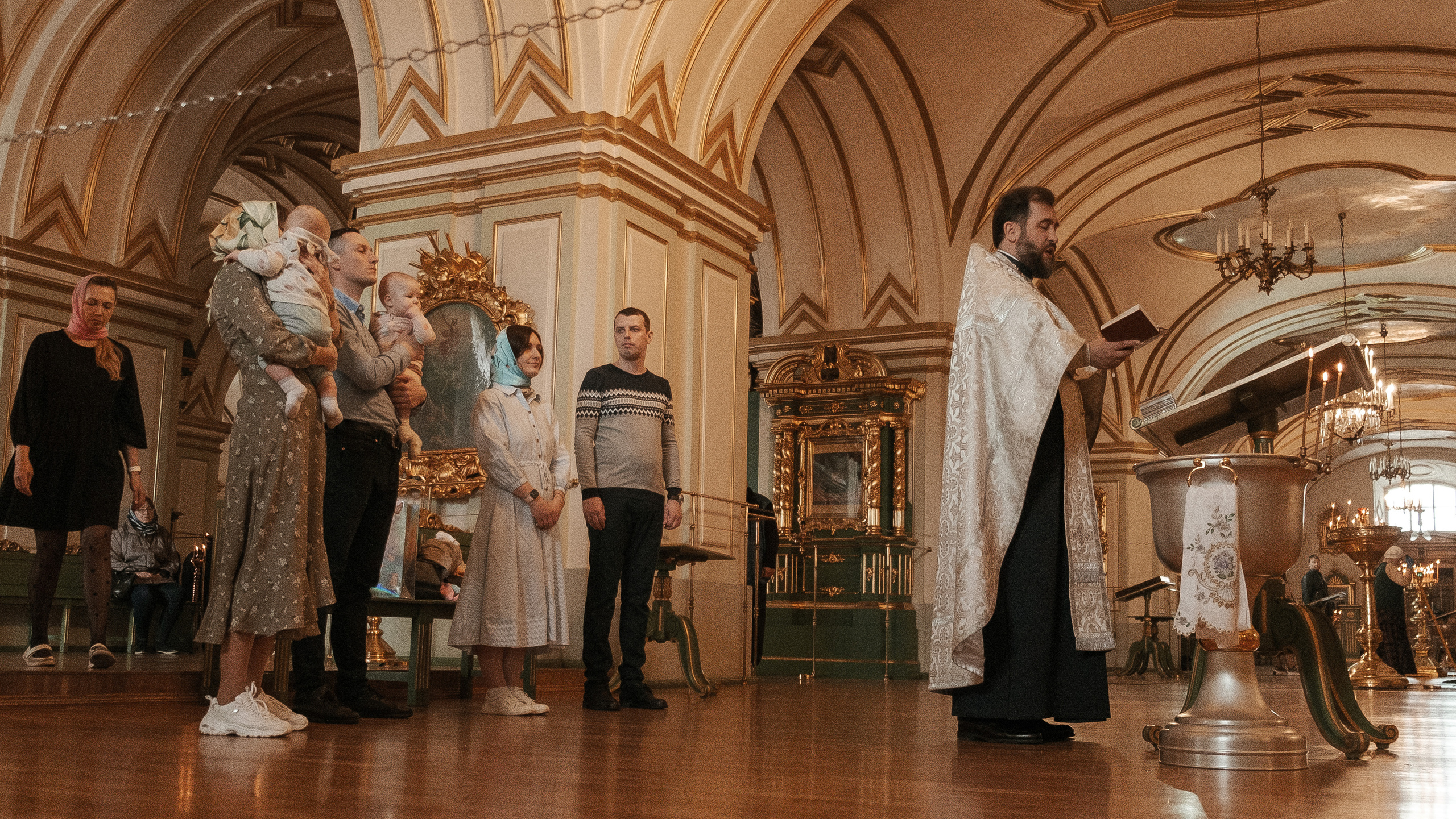 Крещение Киры и Евы. Фотограф Мария Хлебникова Санкт-Петербург Москва