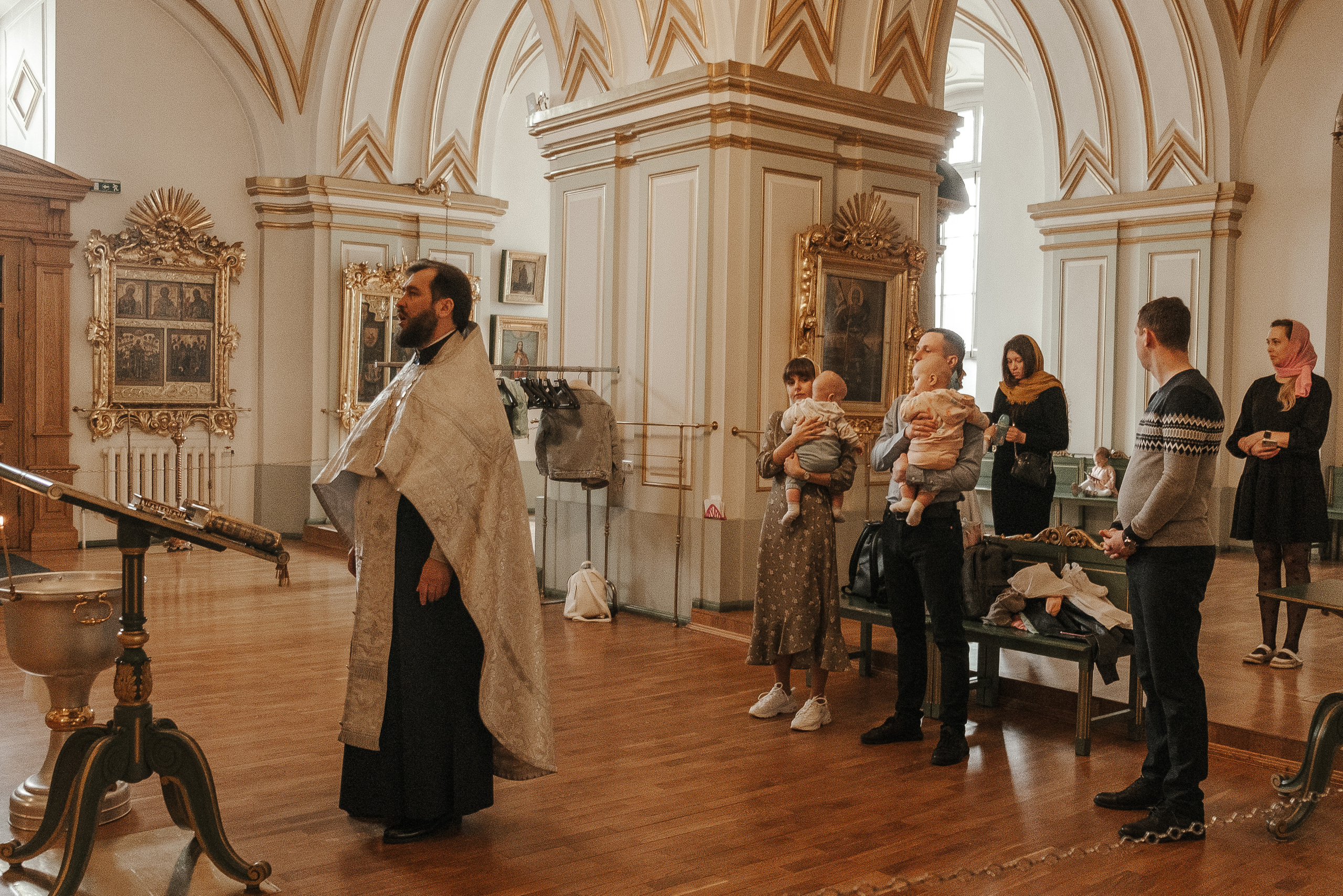 Крещение Киры и Евы. Фотограф Мария Хлебникова Санкт-Петербург Москва