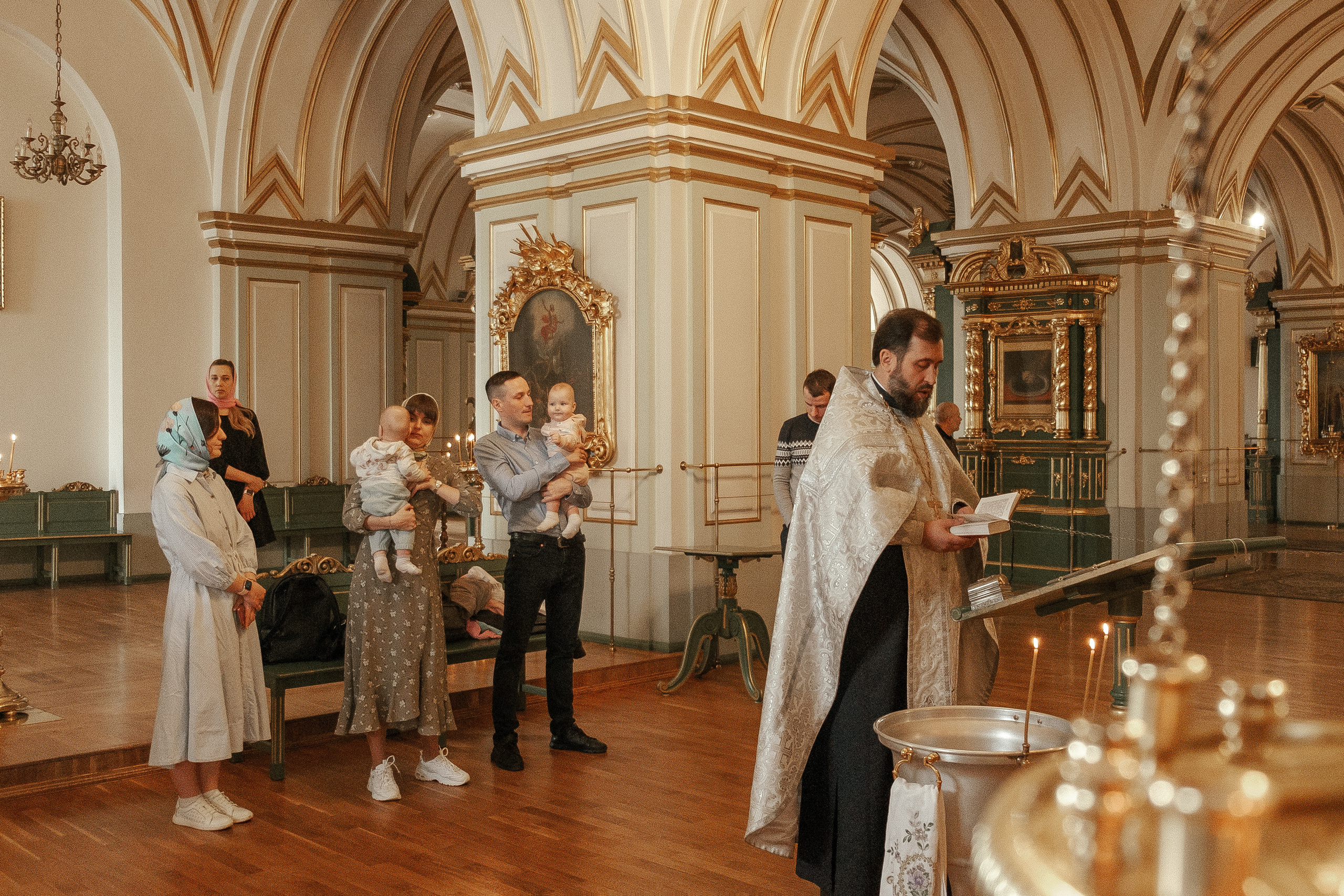 Крещение Киры и Евы. Фотограф Мария Хлебникова Санкт-Петербург Москва