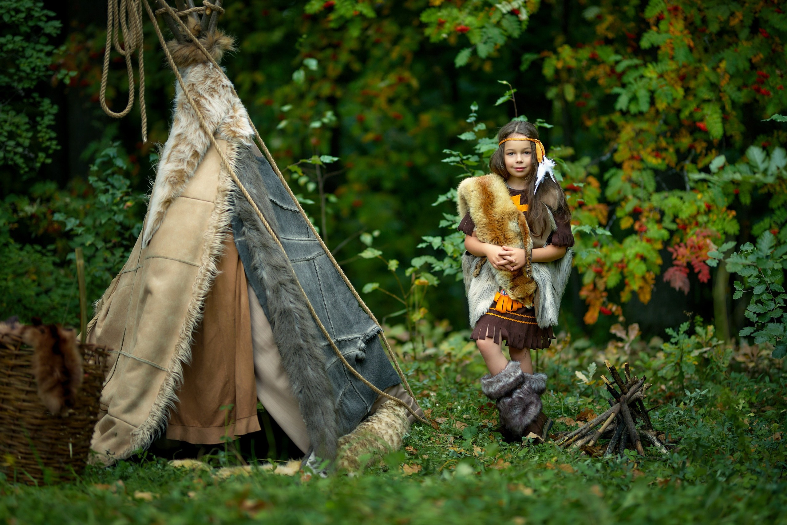 Фотосессия индейская. Владимир Суздалов (ProMaXe) — Портретный фотограф, тематические фотосессии в Чебоксарах