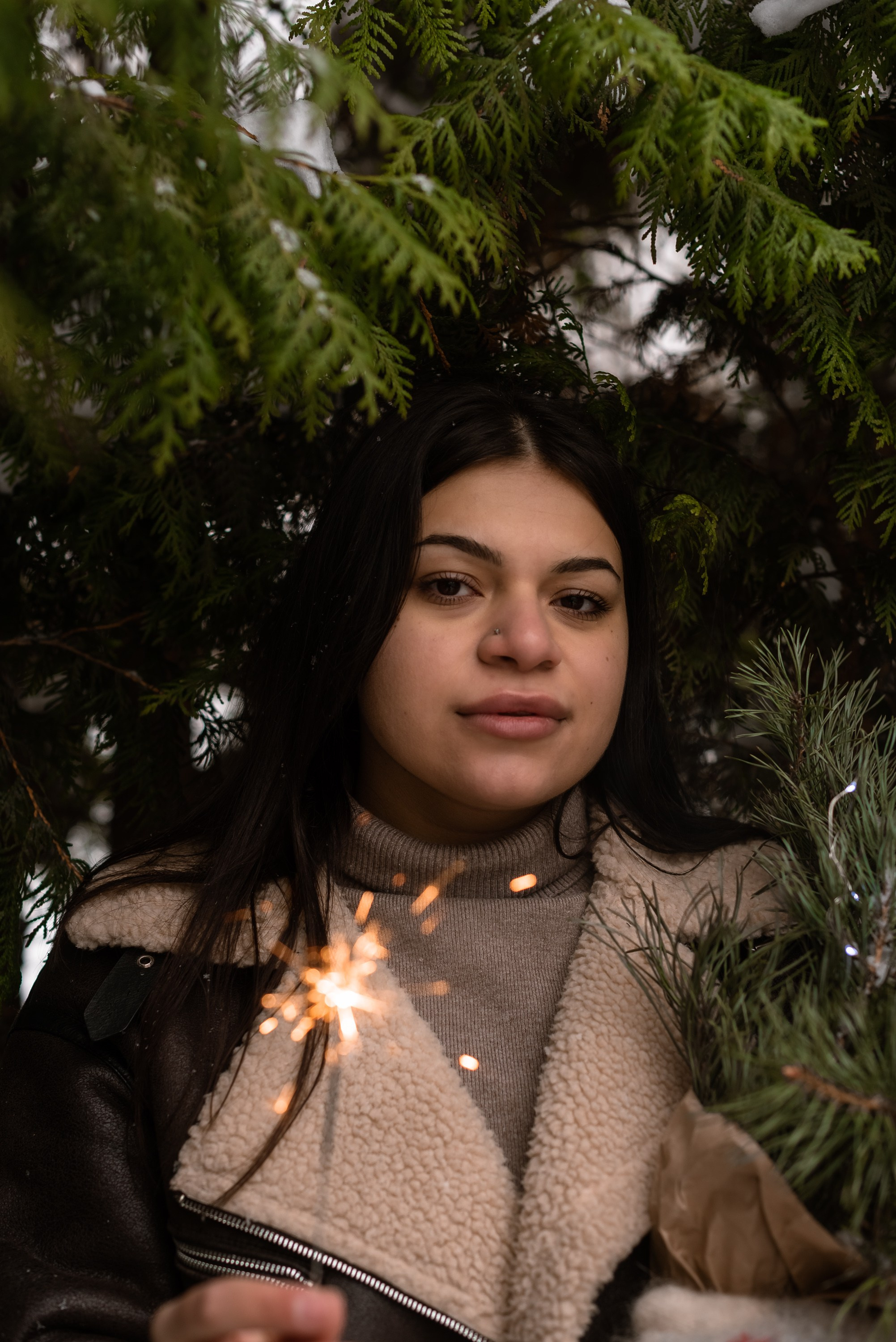 Зимняя прогулка Софии. Фотограф Тула творческие фотосессии недорого Ольга Ромашина