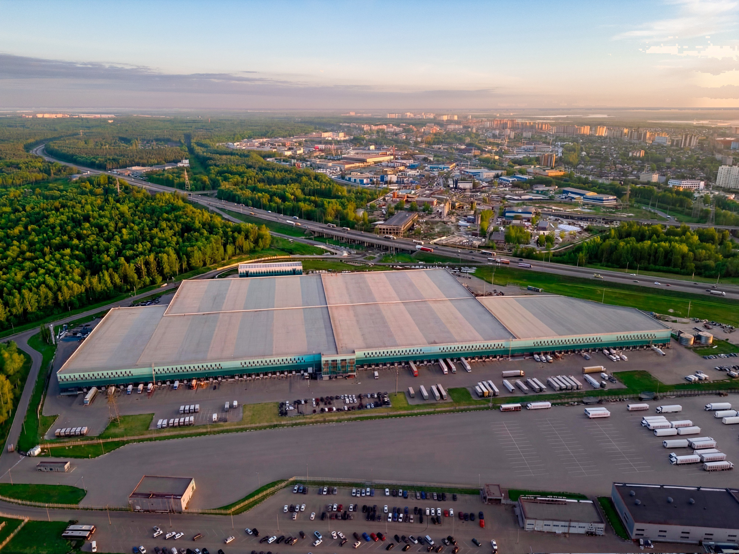 Aerial shoots in architecture. Professional photographer Alexey Nikitin in Moscow