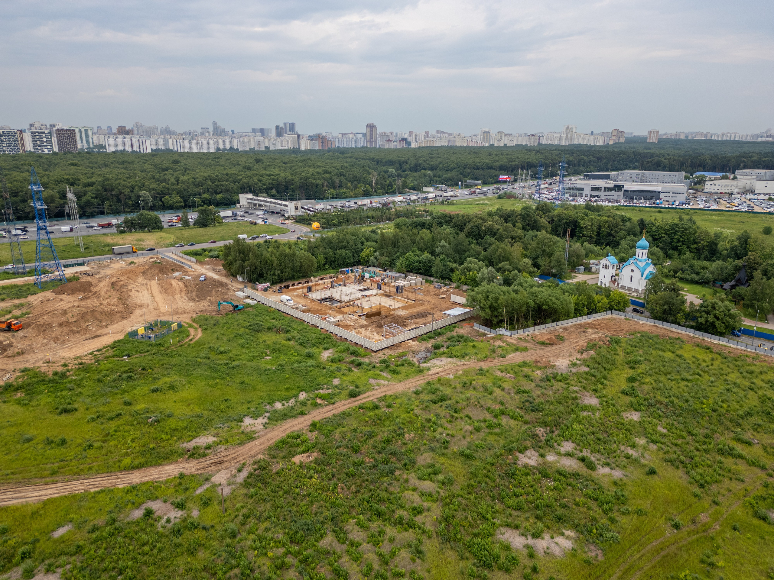 Aerial shoots in architecture. Professional photographer Alexey Nikitin in Moscow