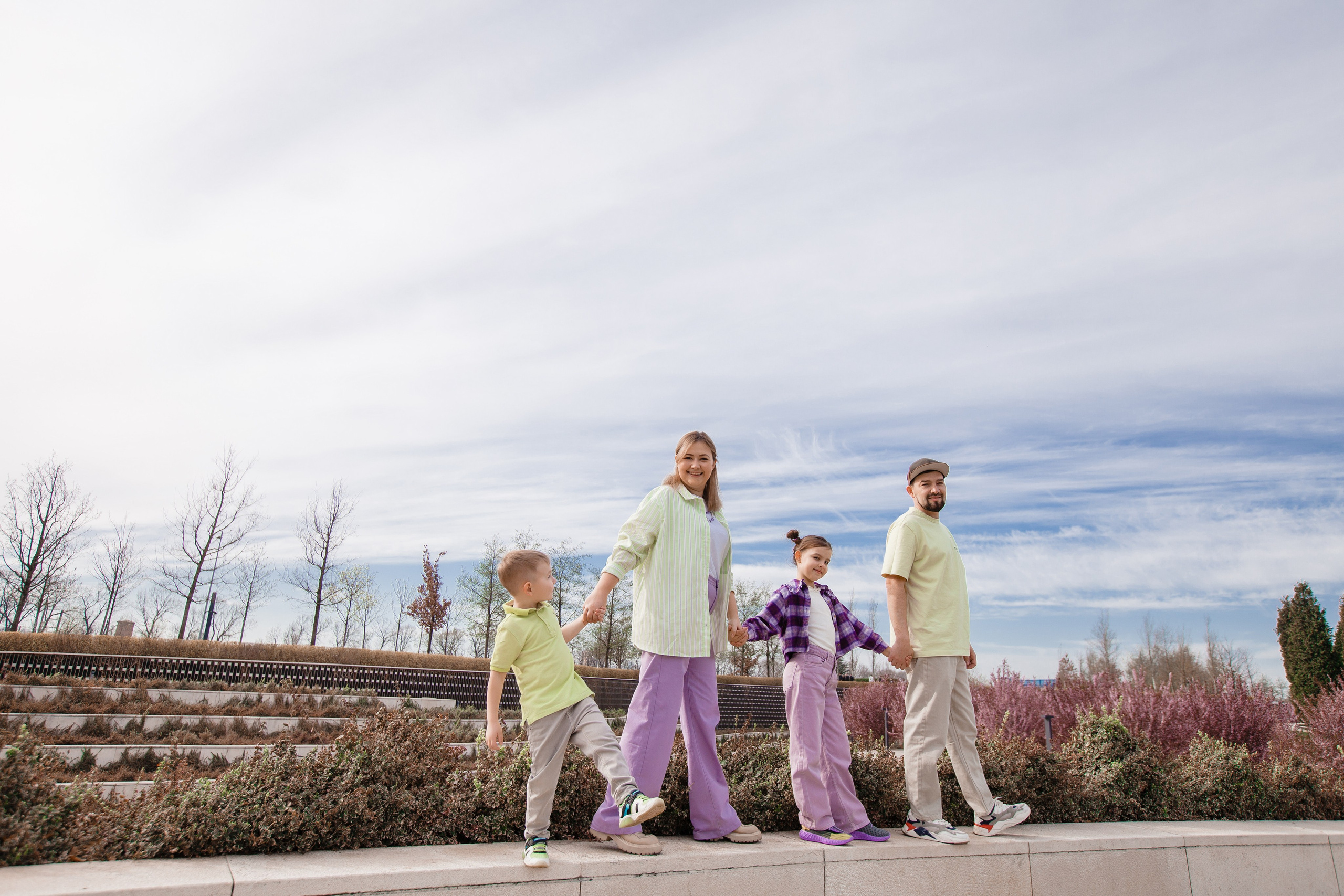 Прогулка в парке. Свадебный и семейный фотограф в Краснодаре
