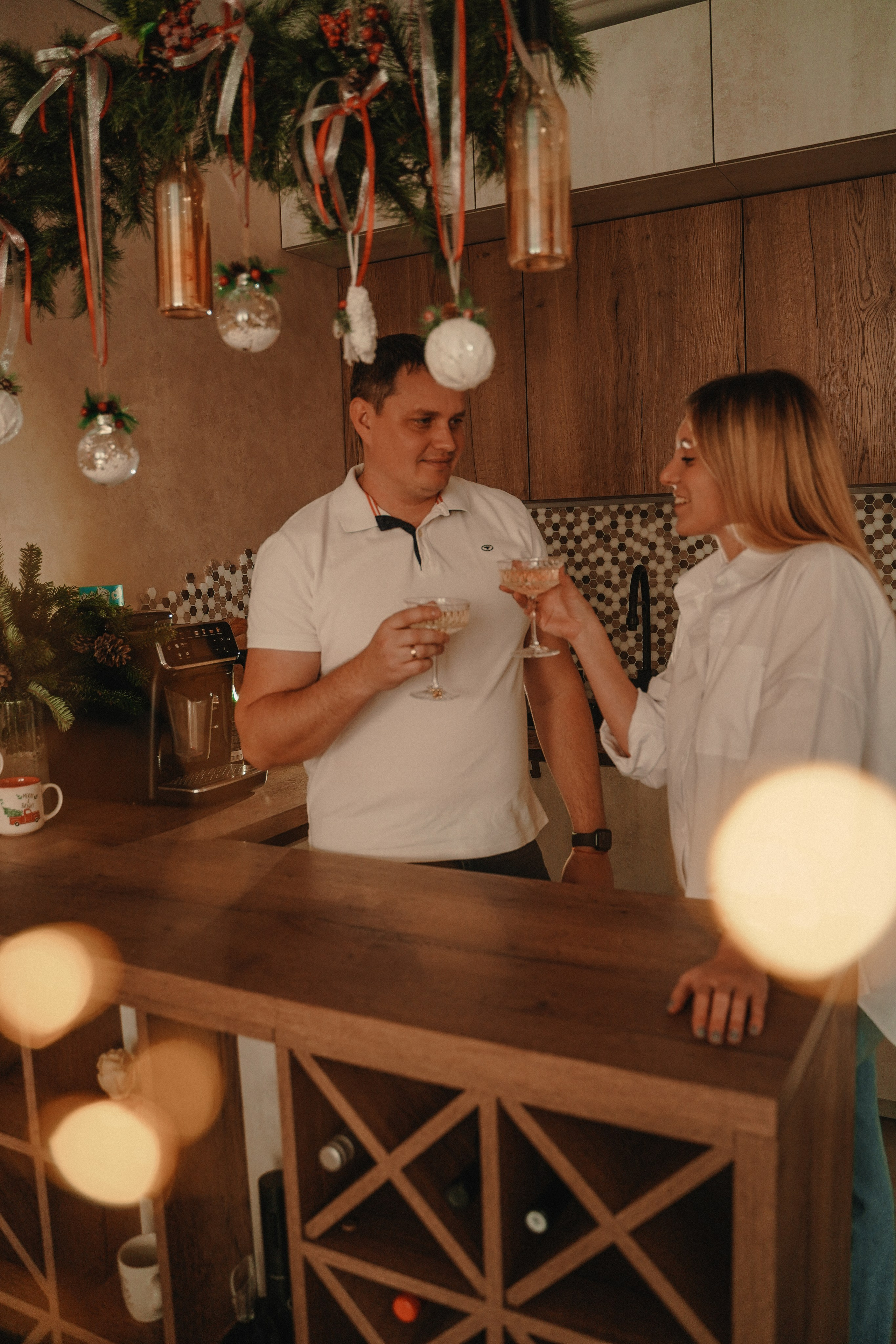 Домашняя Новогодняя фотосессия. Семейный и женский фотограф в Краснодаре Анастасия Приймак