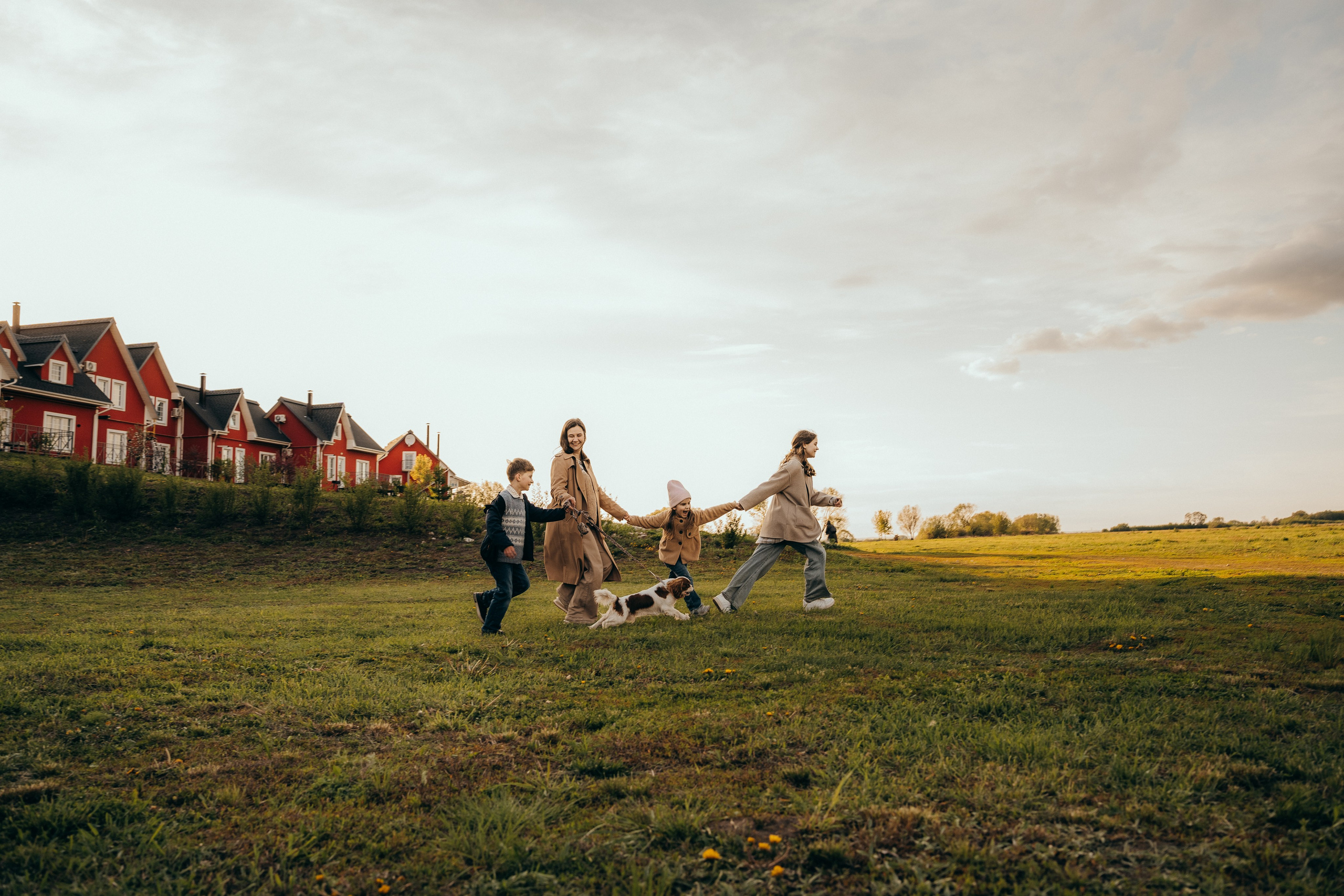 Нина, Виолетта, Ваня и Эвелина. Семейный фотограф в Рязани Харламова Влада