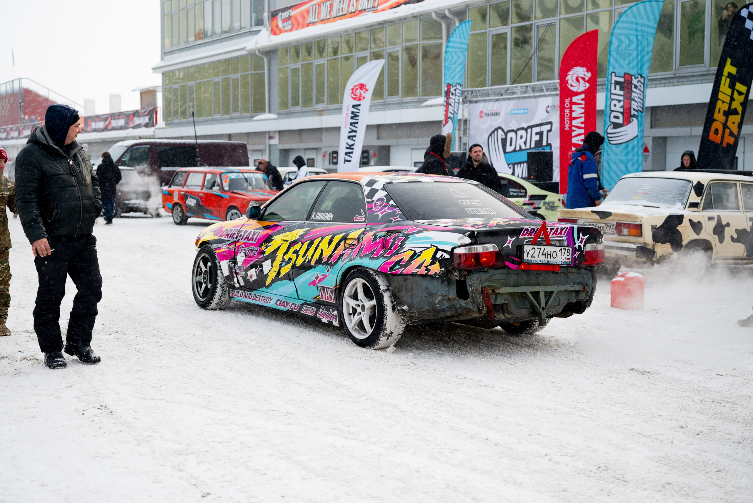 DriftExpo Winter Mode'26. Фотограф Александра Рузиева aka Ju1cyFlex