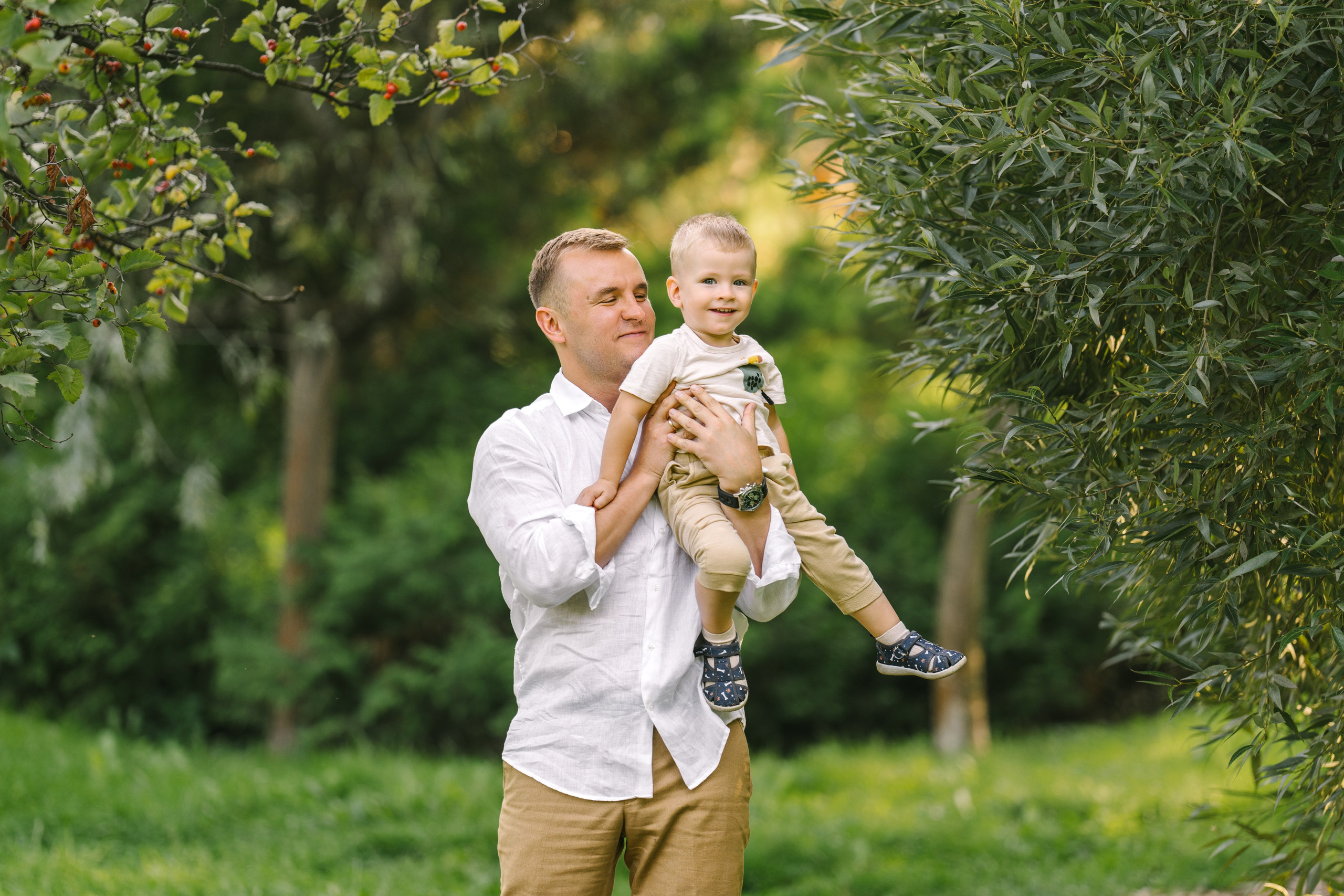 Семейная фотосессия в парке. Детский, семейный и ньюборн фотограф в Москве Юлия Шуарт
