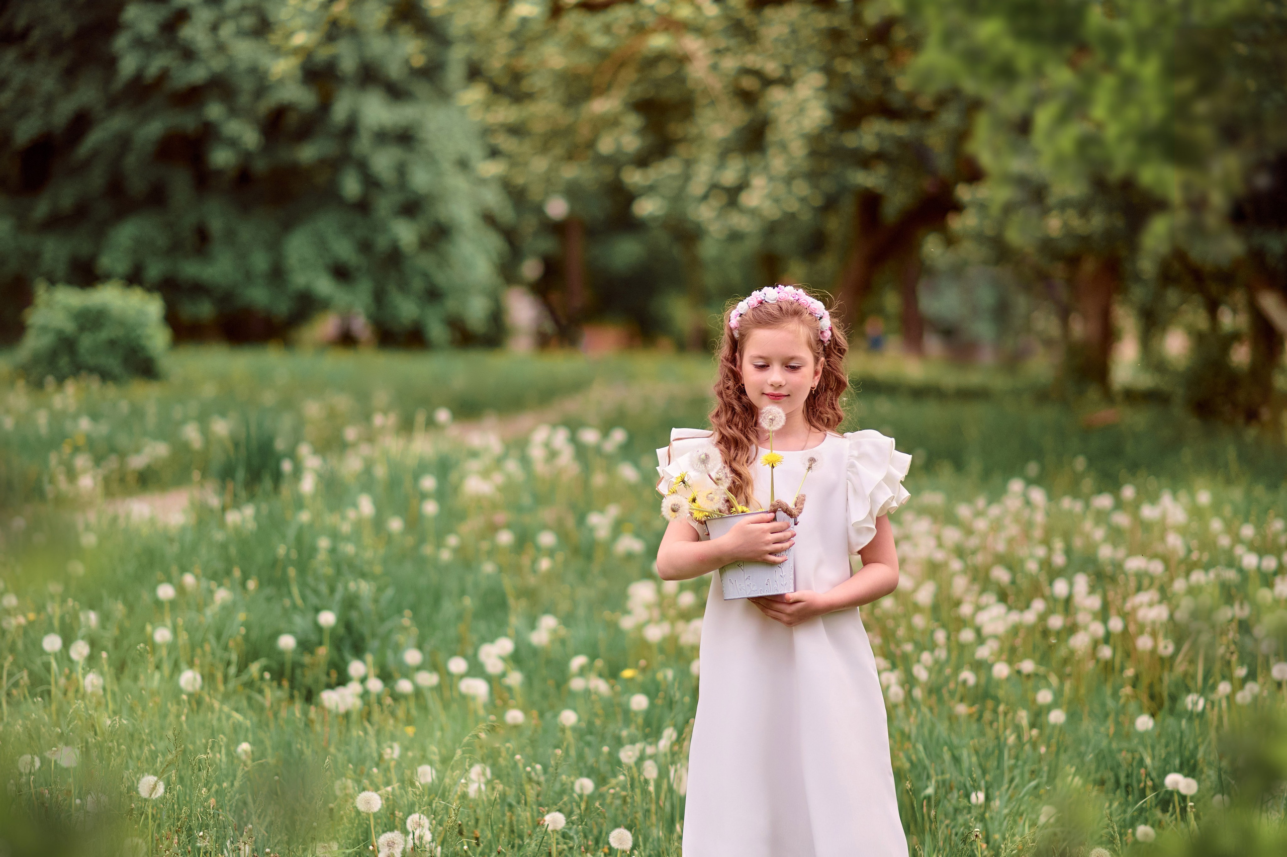 Одуванчики. Семейный и детский фотограф в г. Ногинске Ангелина Хасанова