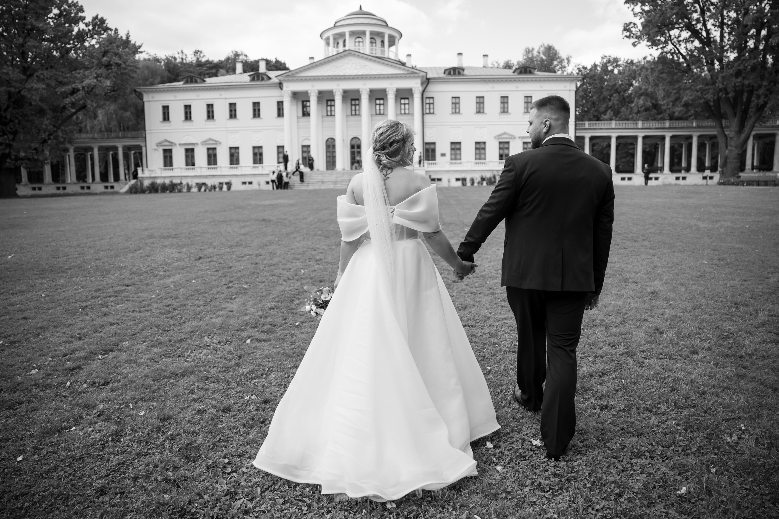 Регистрация и прогулка в Остафьево. Свадебный и репортажный фотограф (Москва, Королев и другие)