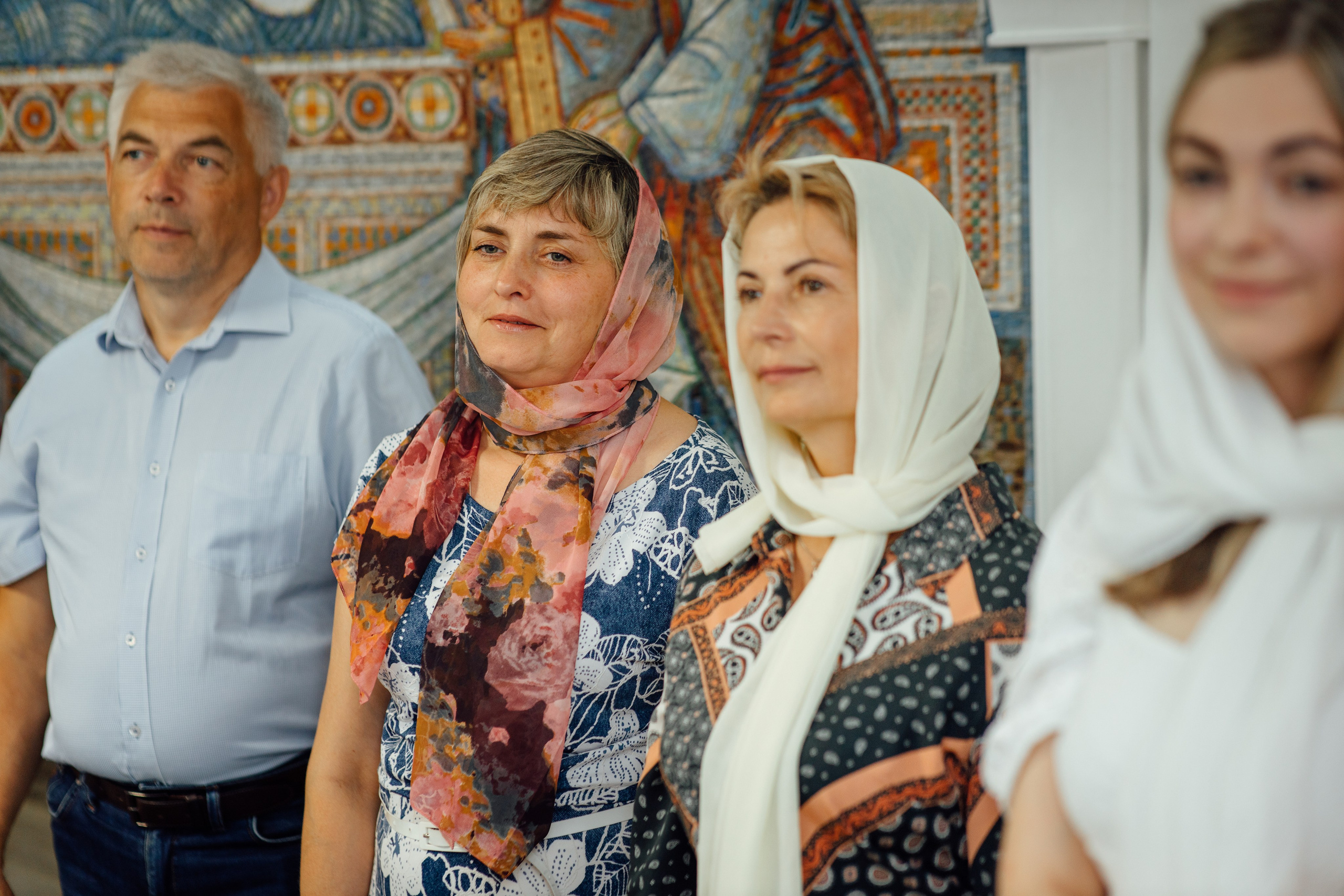 Крещение Аделины, храм Святой Троицы, июль 2024