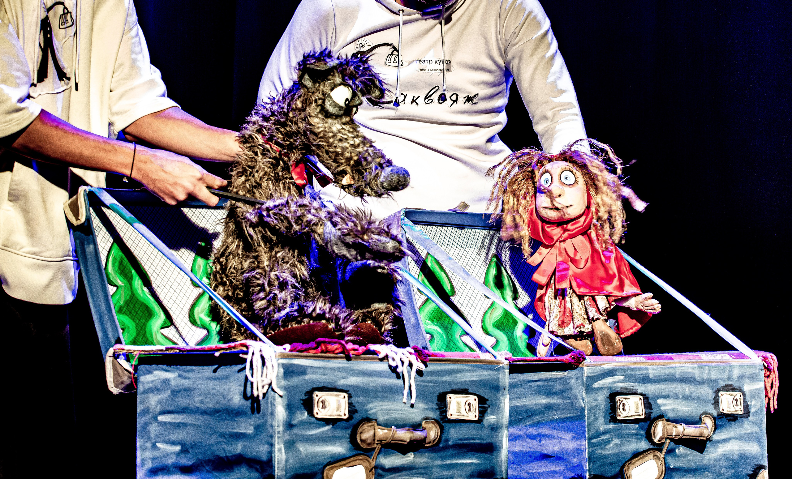 Спектакль театра Саквояж О Красной шапочке. Фотограф в Сочи Юрий Шептаев