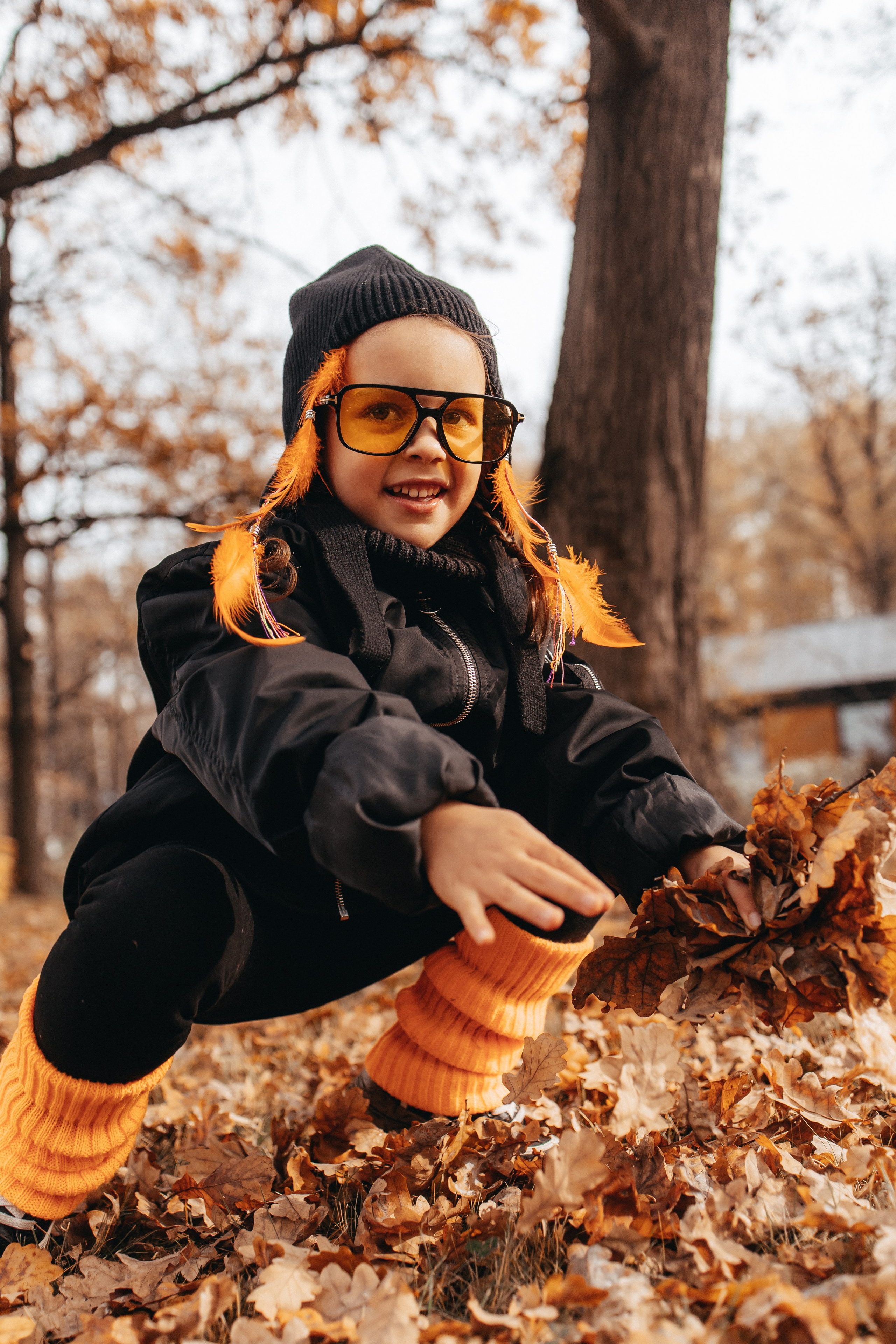 Осенняя фотосессия в парке. Семейный фотограф в Москве, Щелково, Фрязино _ Виктория Степанова