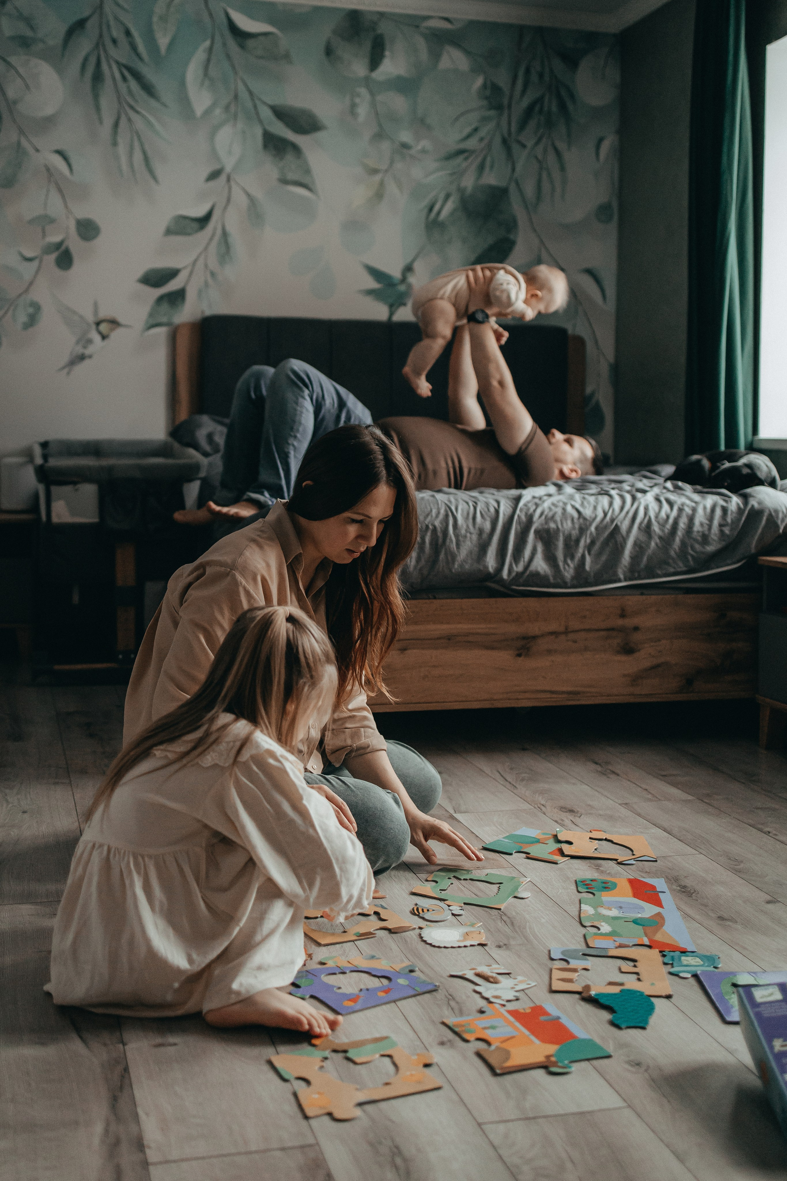 Домашняя фотосессия с детьми. Семейный фотограф в Москве, Щелково, Фрязино _ Виктория Степанова