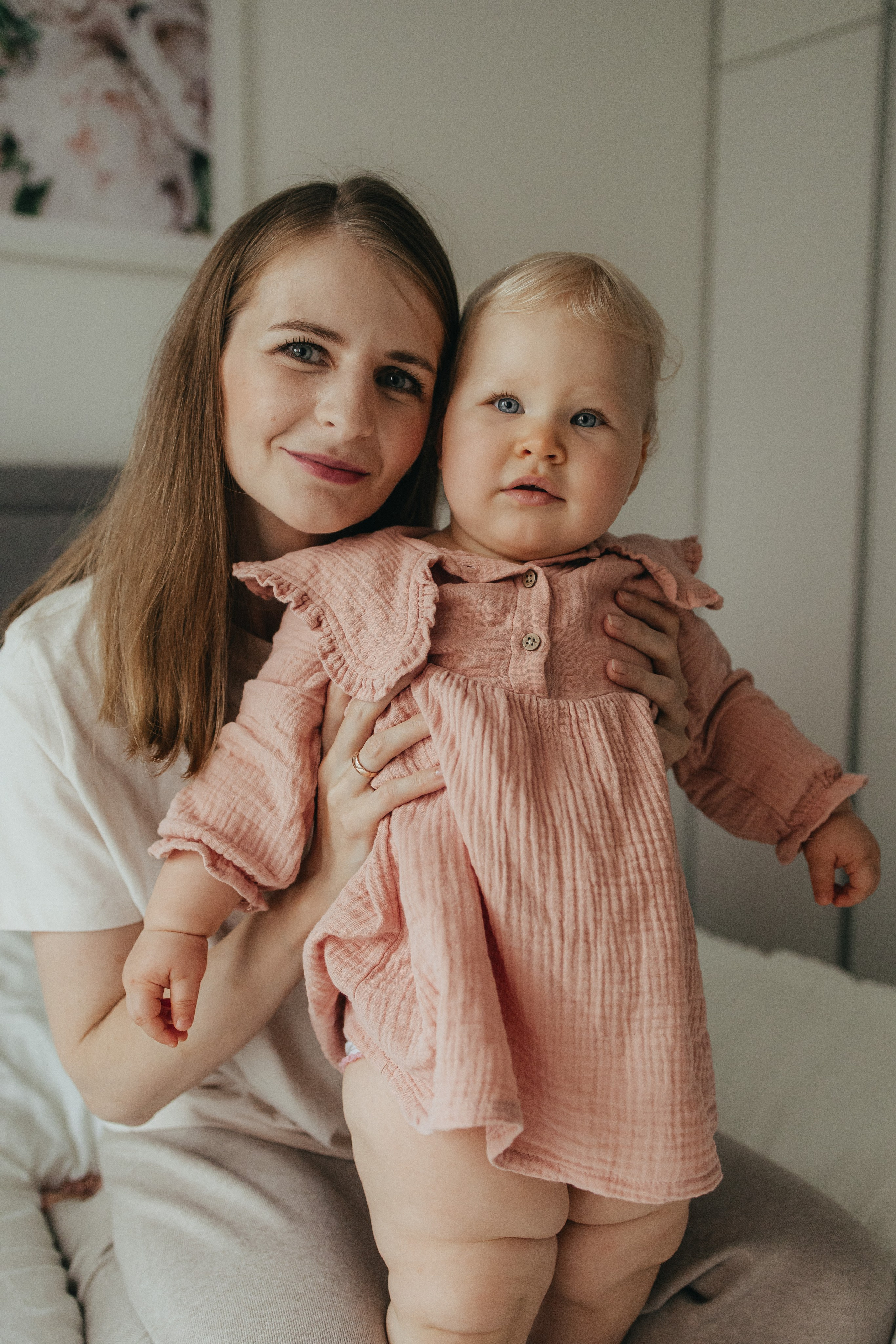 Домашняя фотосессия на 1 годик. Семейный фотограф в Москве, Щелково, Фрязино _ Виктория Степанова