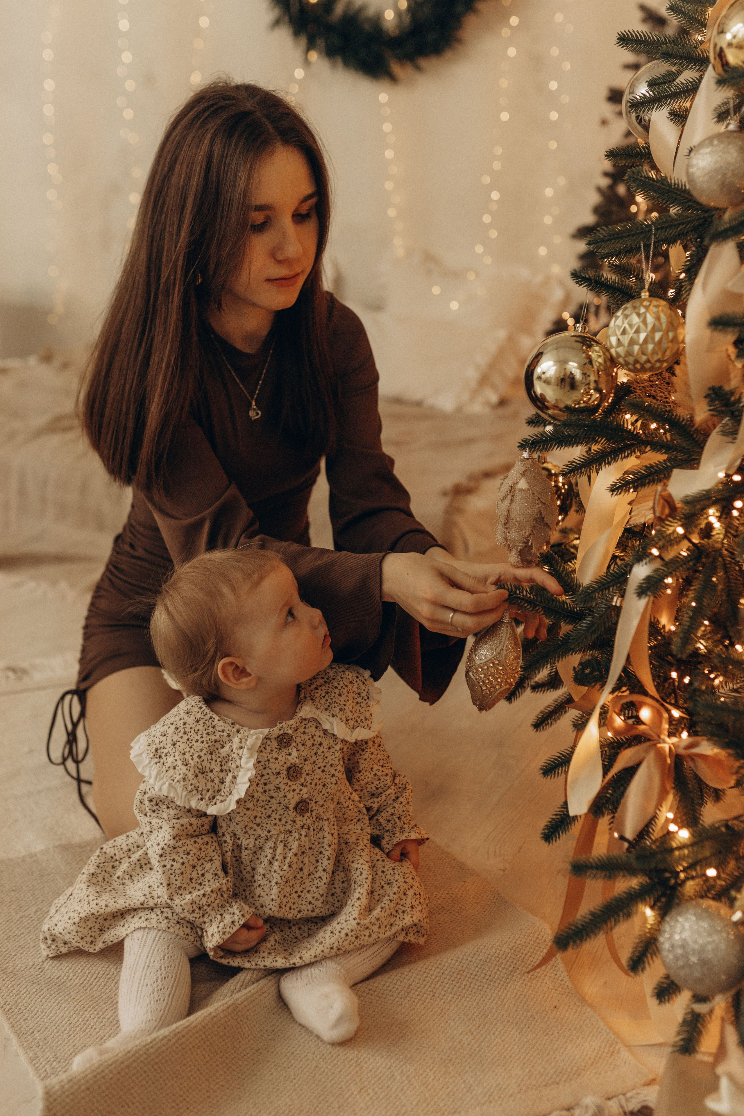Новогодняя история Дмитрия, Полины и Анюты. Фотограф в Ставрополе Svetlana Matveeva
