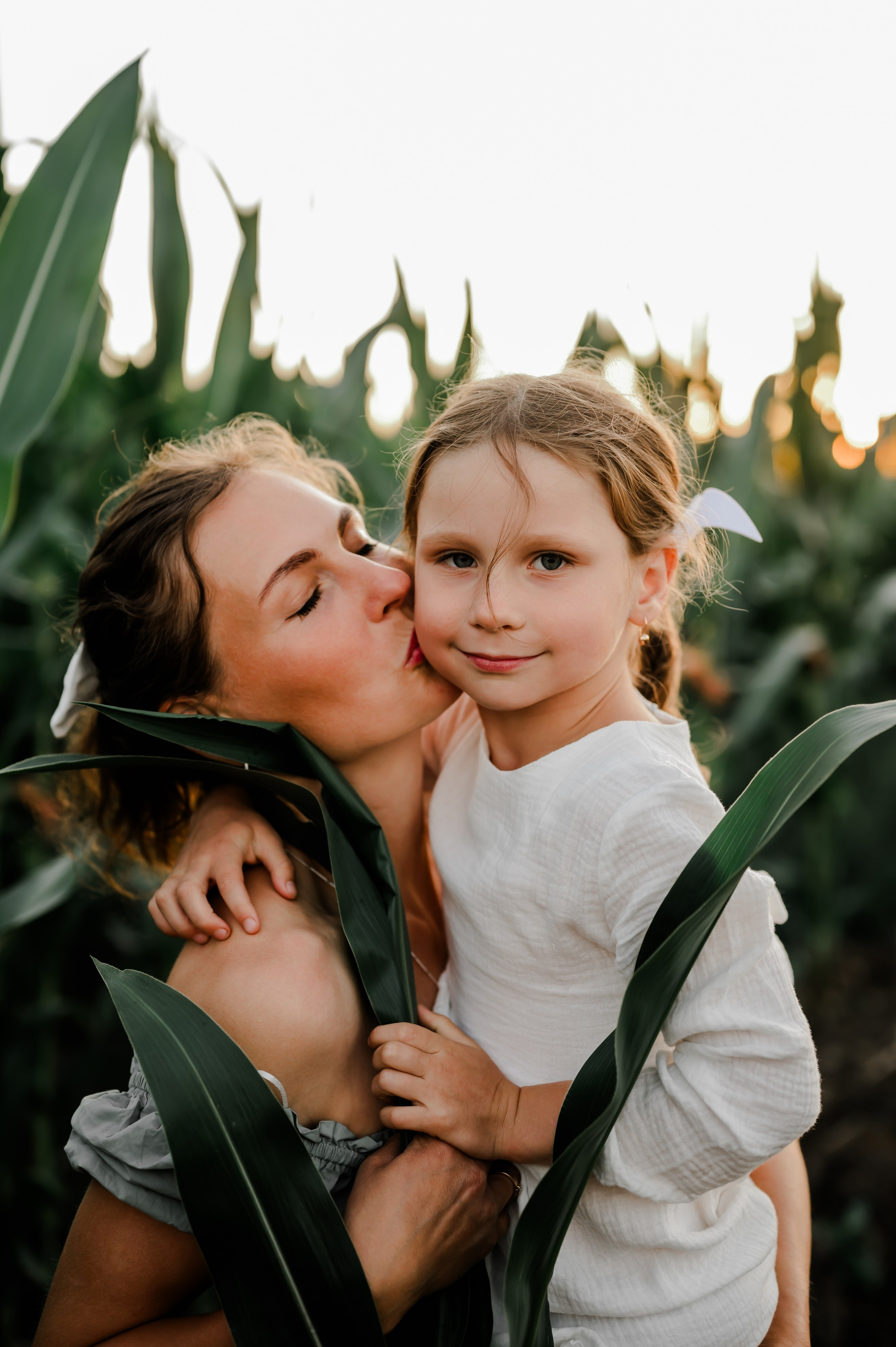 Кукуруза+сено, семейная фотосессия. Свадебный и семейный фотограф Евгения Кононова