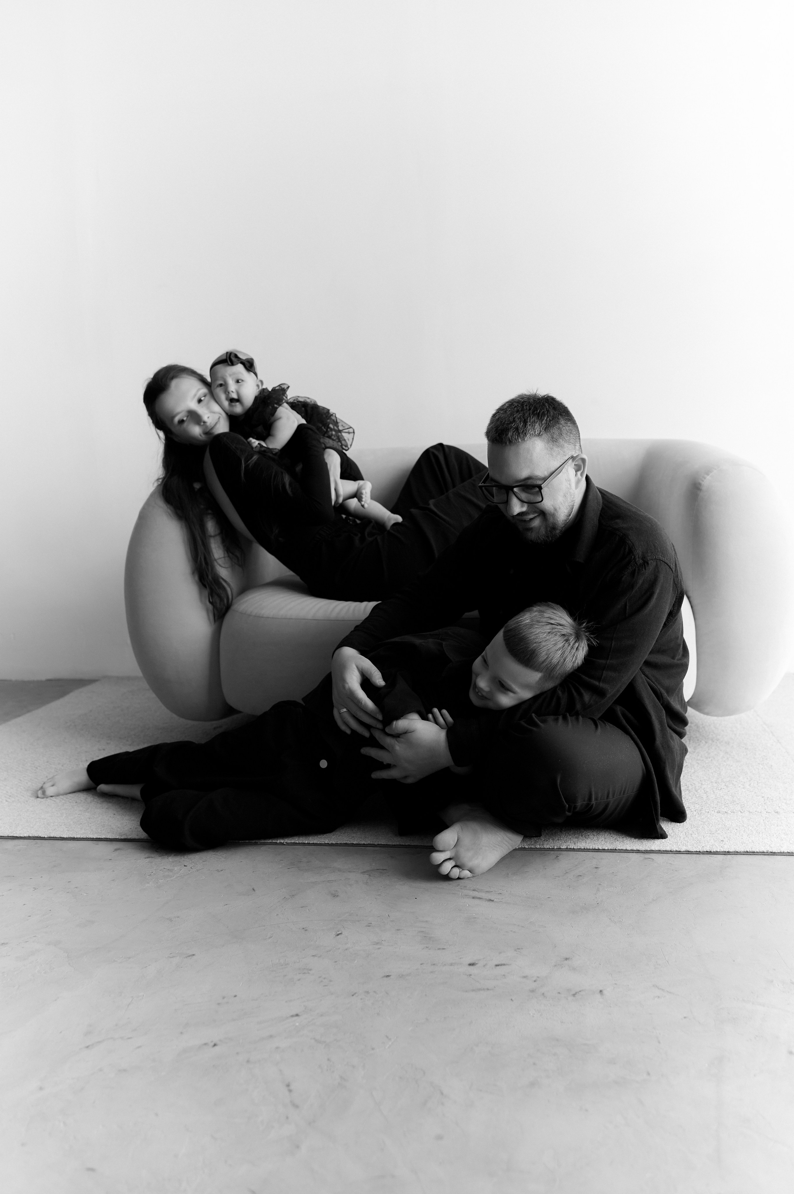 Лиза и ее семья. Фотограф Регина С