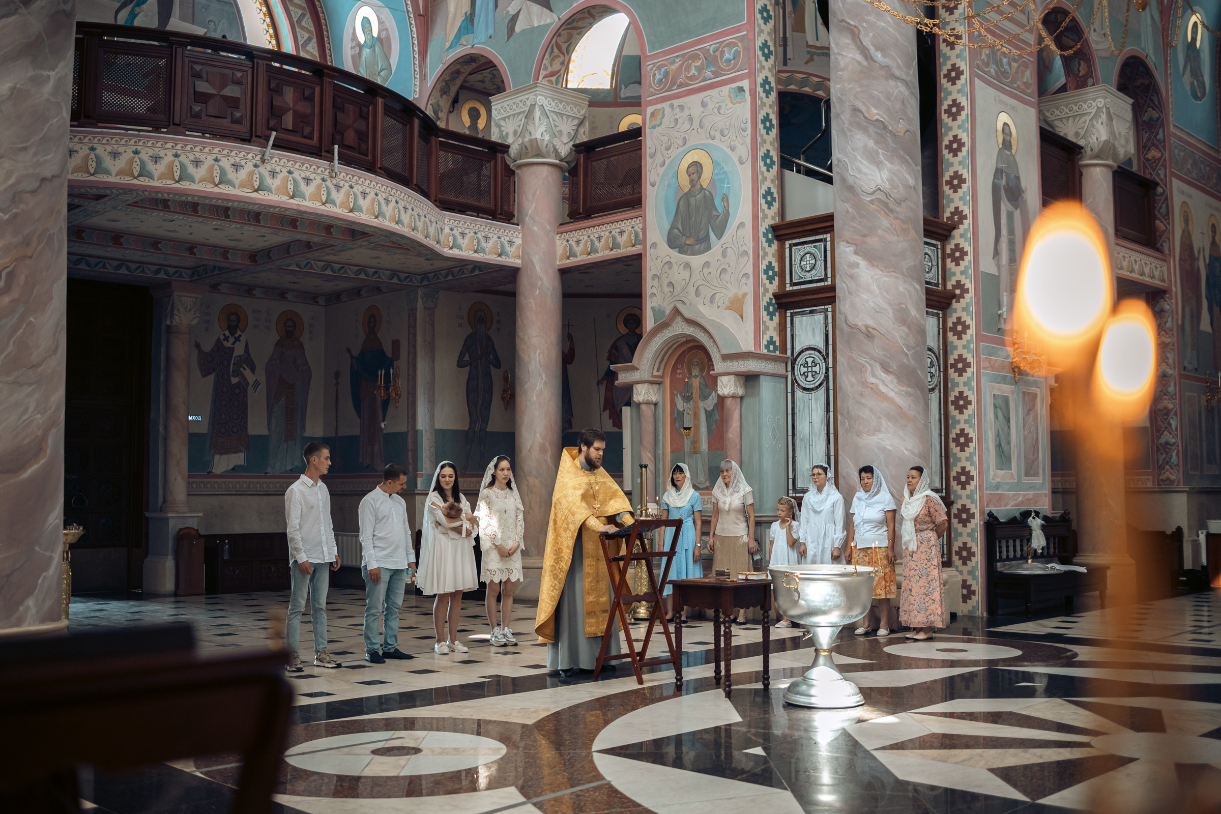 Таинство крещения Илоны. Фотограф на крещение и венчание в Самаре и Тольятти Елена Арди