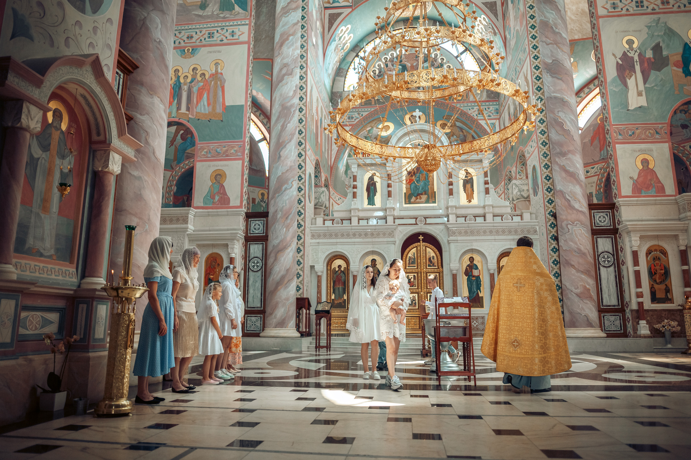 Таинство крещения Илоны. Фотограф на крещение и венчание в Самаре и Тольятти Елена Арди