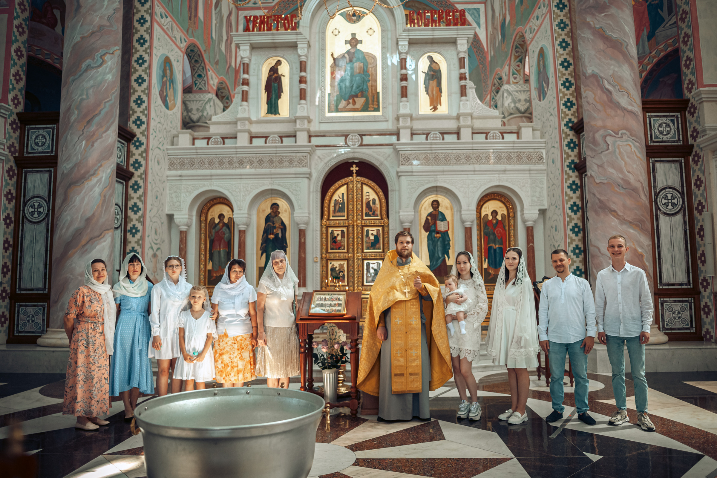 Таинство крещения Илоны. Фотограф на крещение и венчание в Самаре и Тольятти Елена Арди