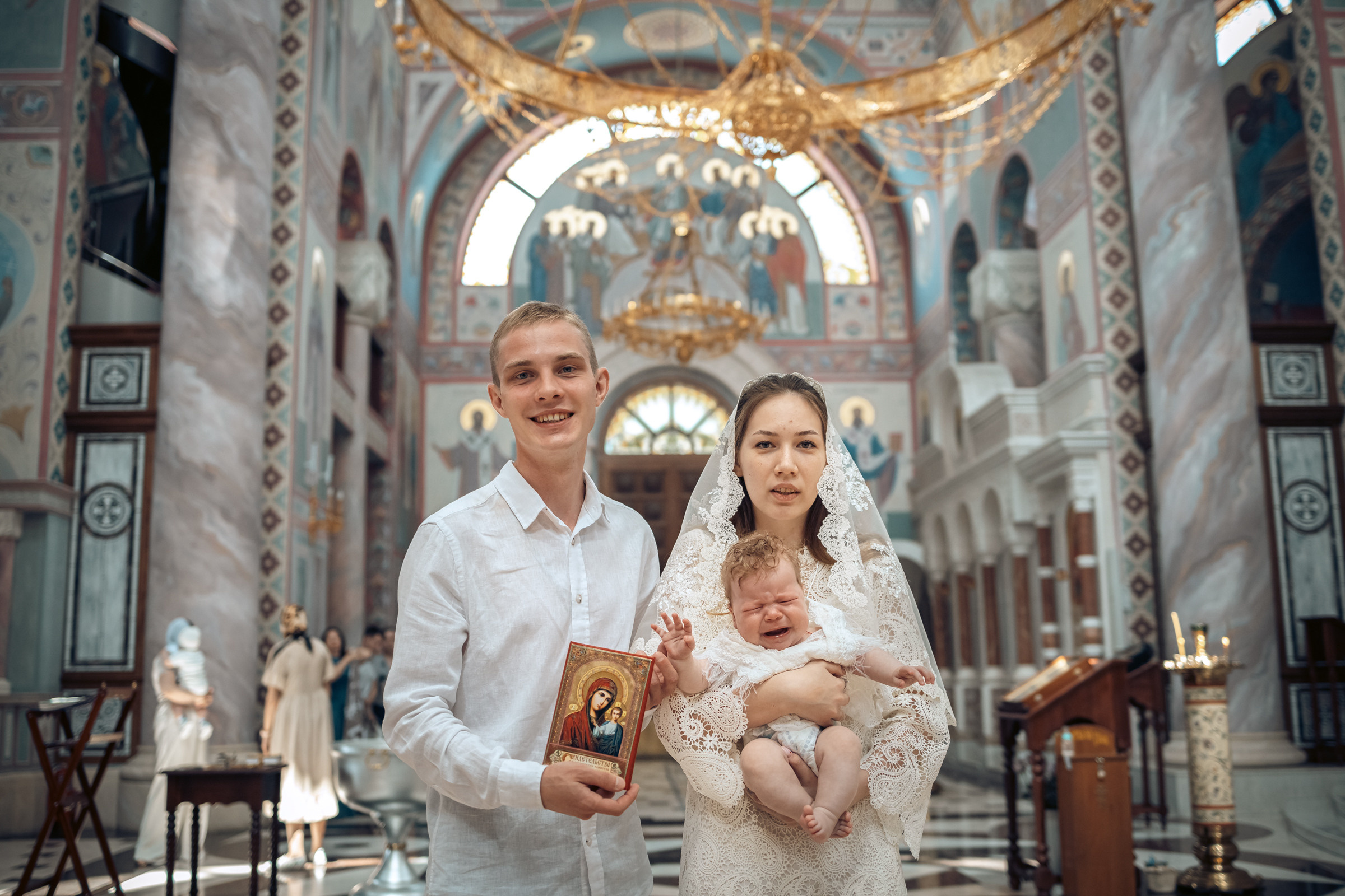 Таинство крещения Илоны. Фотограф на крещение и венчание в Самаре и Тольятти Елена Арди