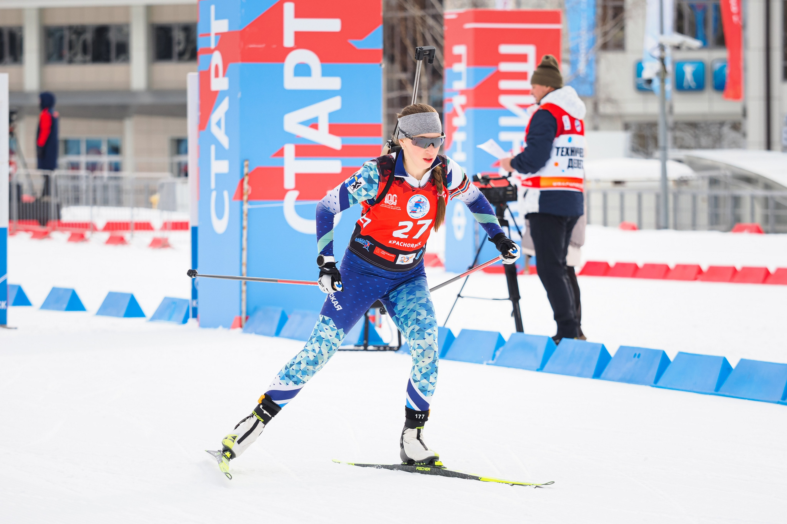 Биатлон / Первенство России. Репортажный фотограф Алексей Козьмин