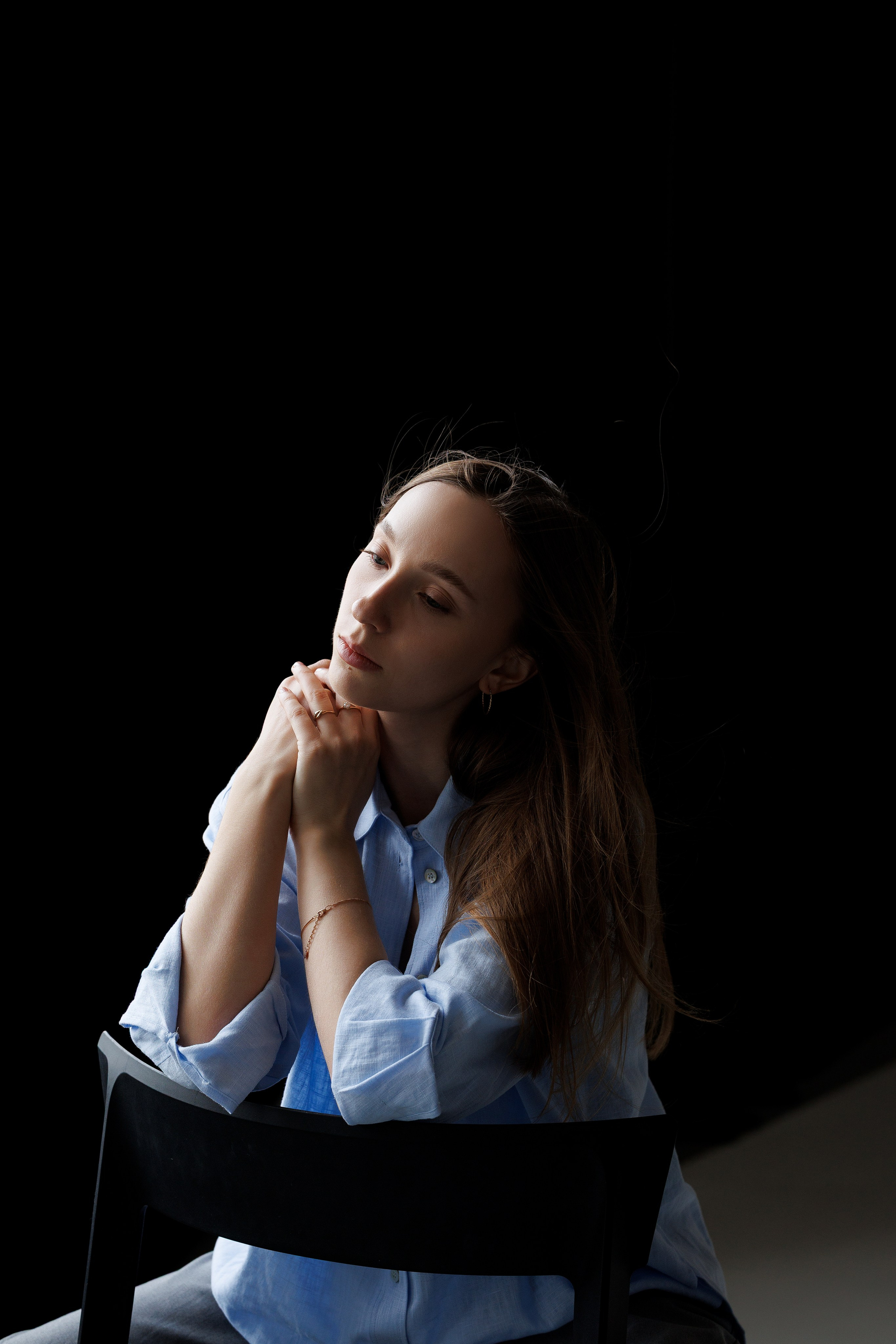 Женский портрет в студии. Фотограф Минск