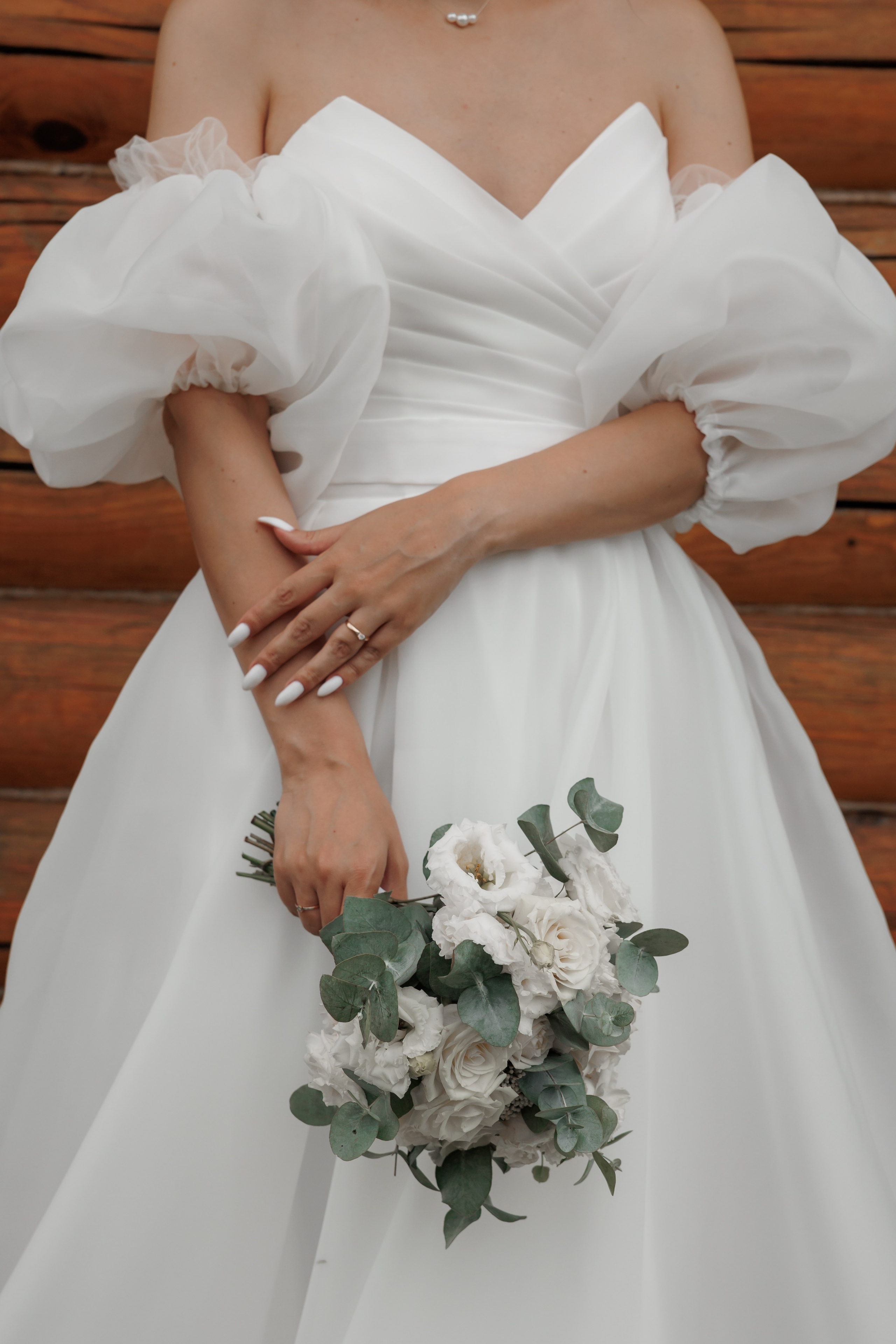 Полина и Дмитрий, загородный клуб «Барин», ЗАГС в г. Пушкино. Свадебный и репортажный фотограф (Москва, Королев и другие)