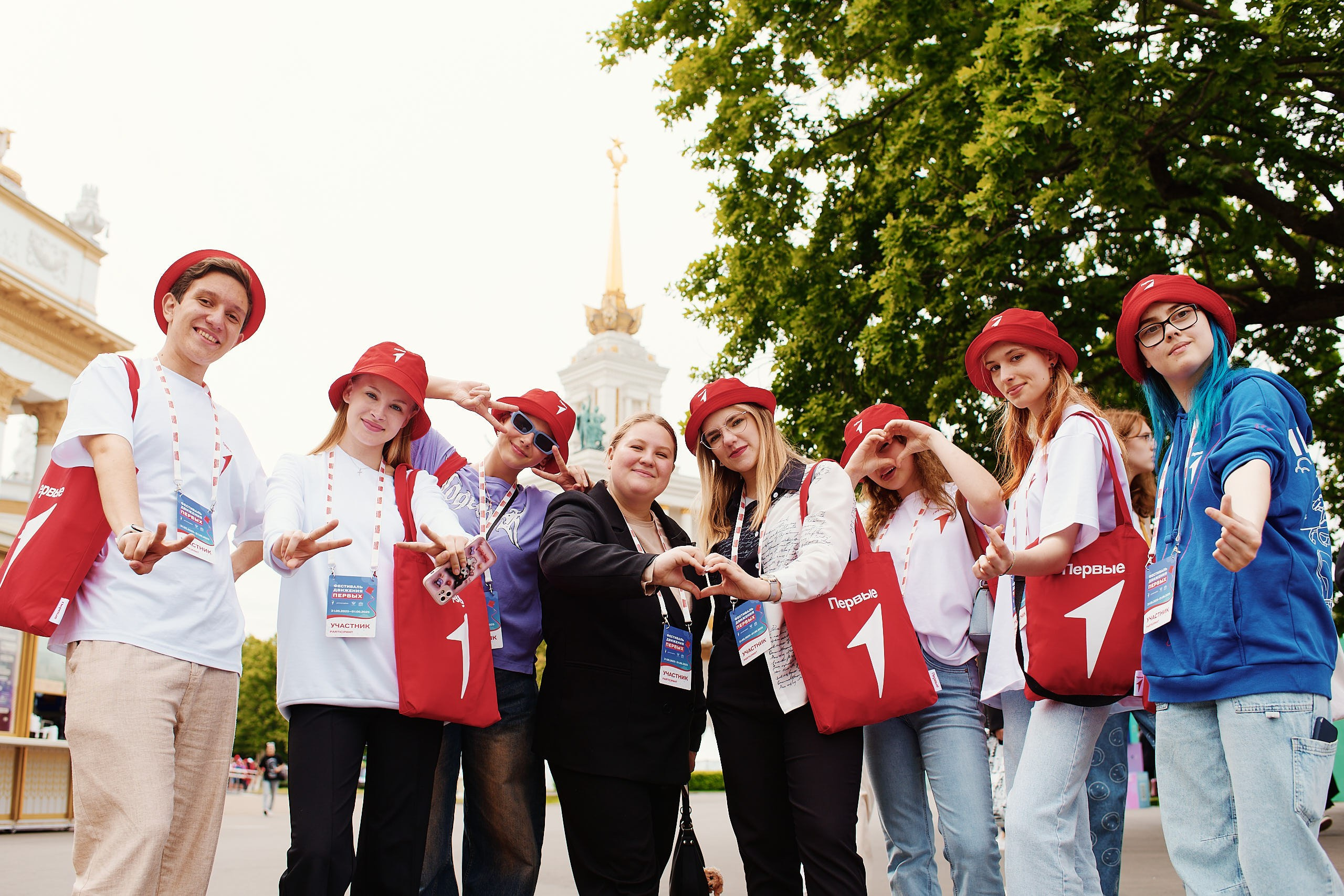 Фестиваль Движения Первых 2025. Репортажная съемка в Москве