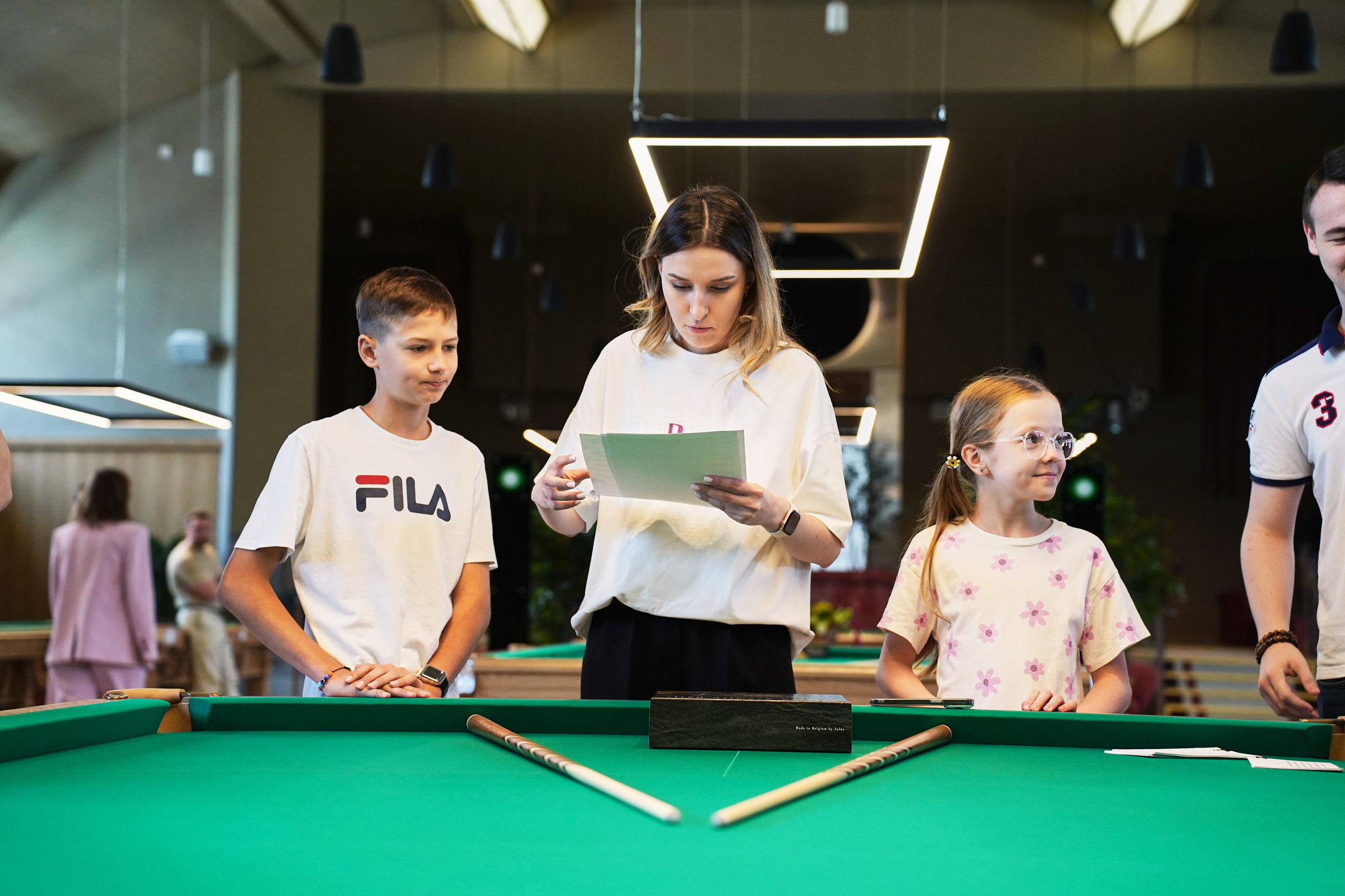 Бильярд Родина. Фотограф