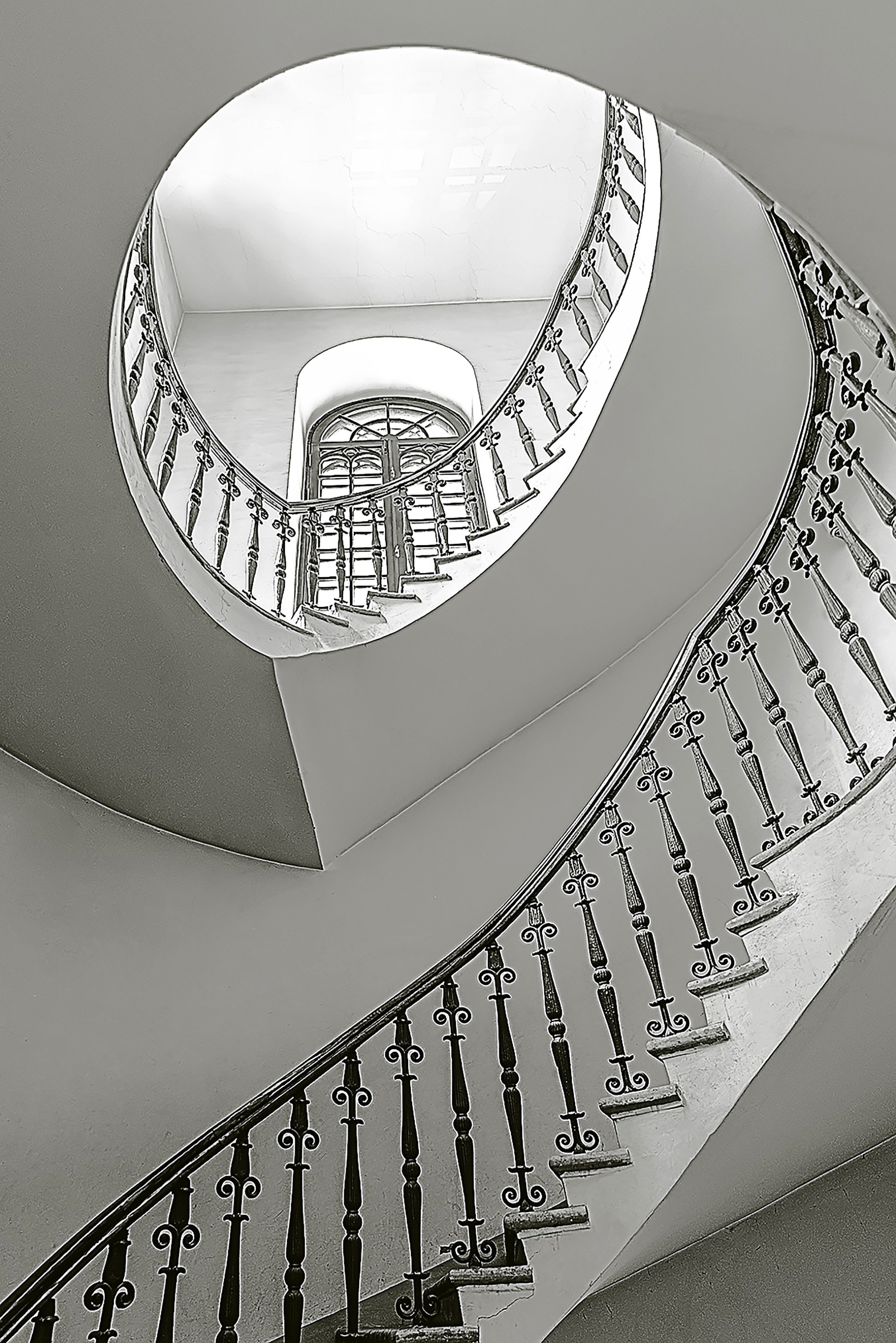 Фотография красивой лестницы