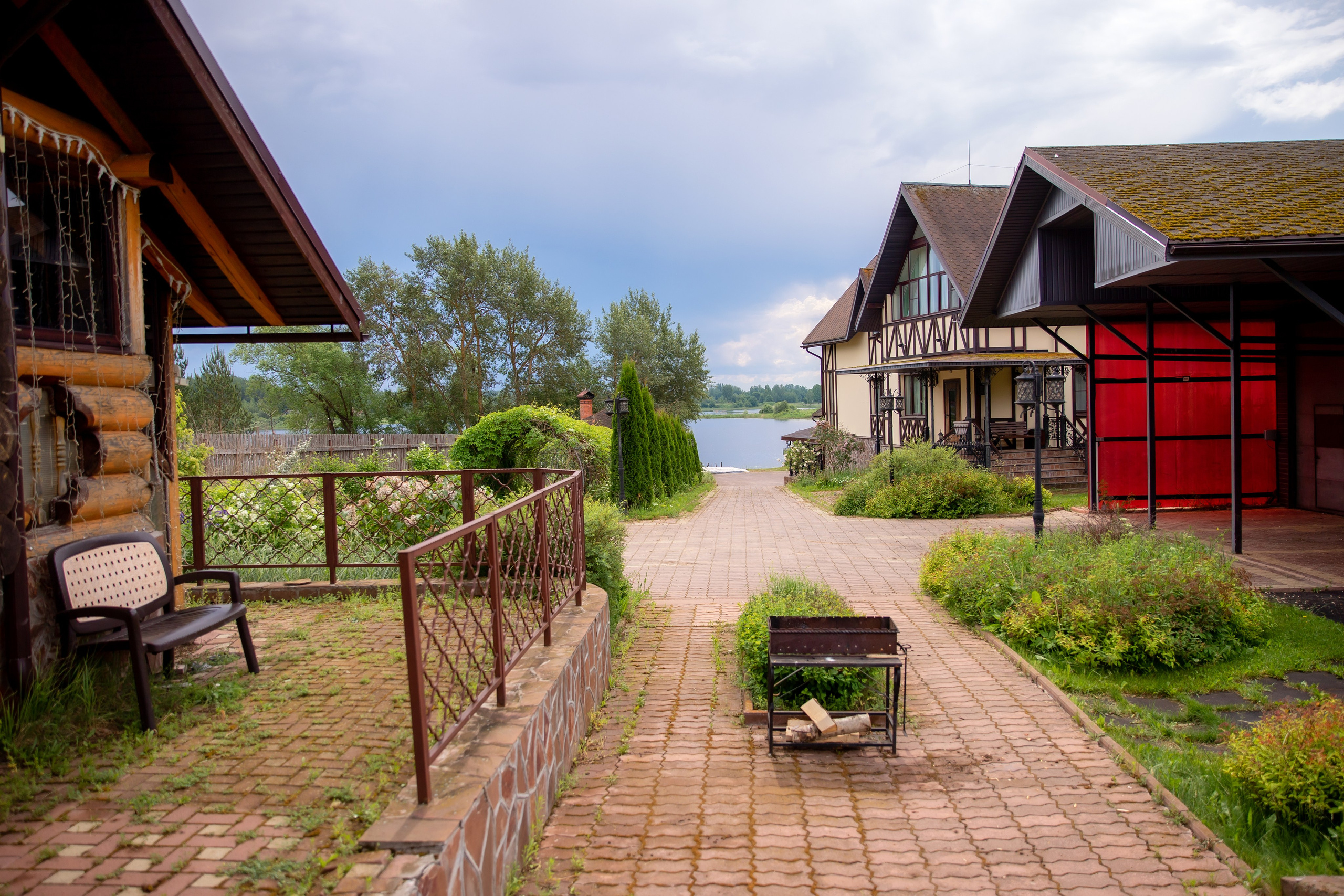База отдыха в Тверской области. Территория. Фотограф недвижимости и контент-съемки в СПб