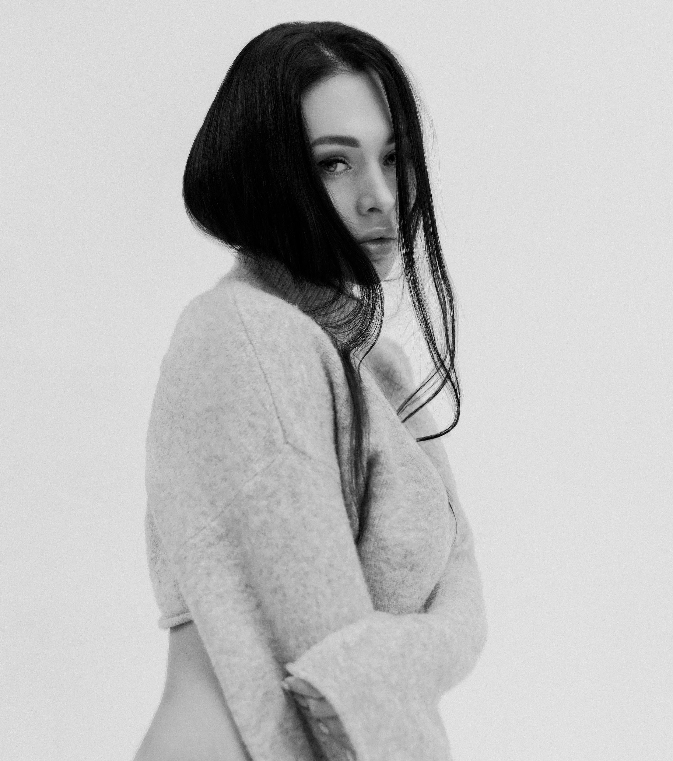 Фотосессия красивой девушки