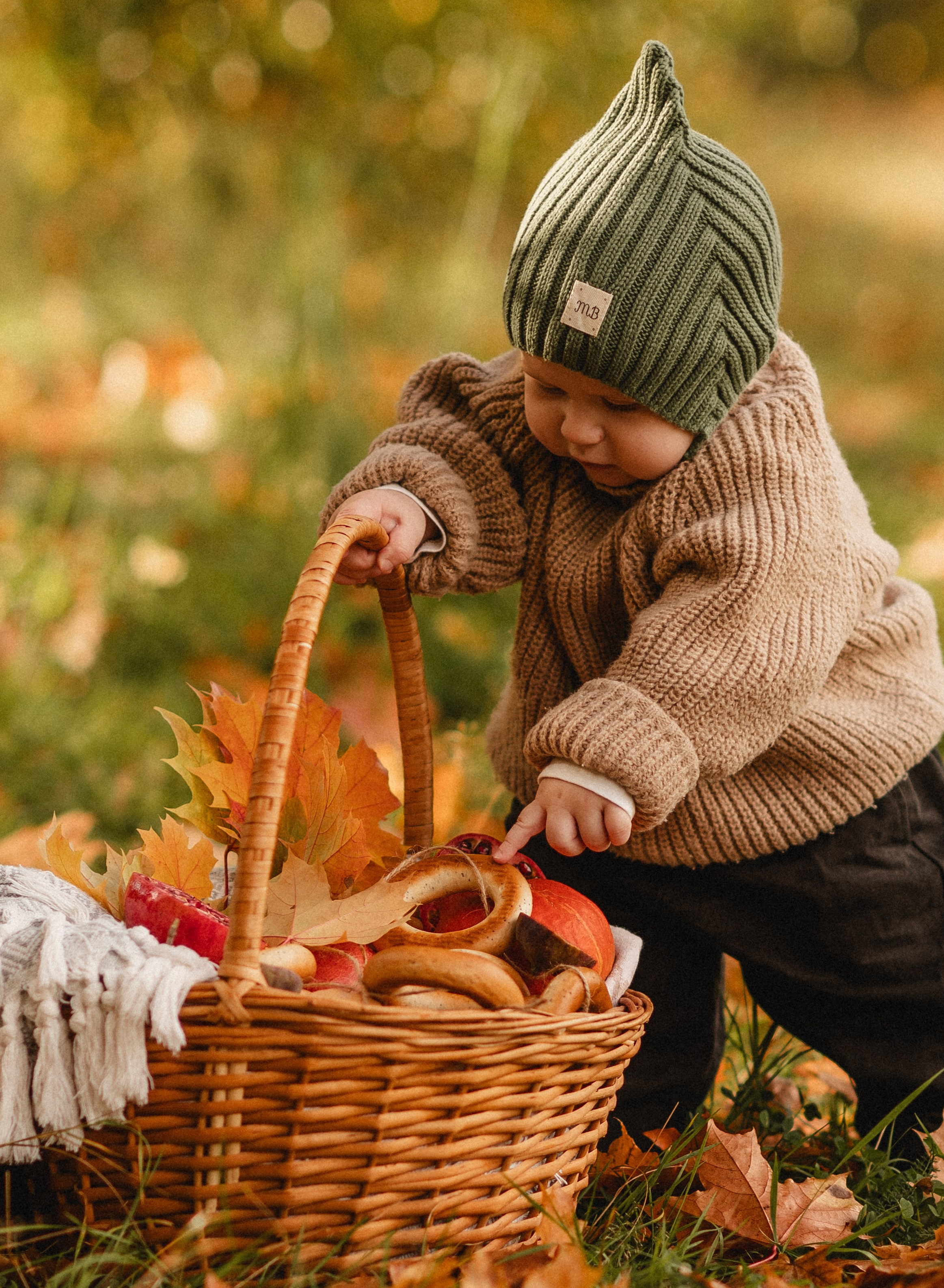 Осенняя фотосессия большой семьи в парке. Семейная фотосессия Бутово Москва фотограф Алина Морщагина