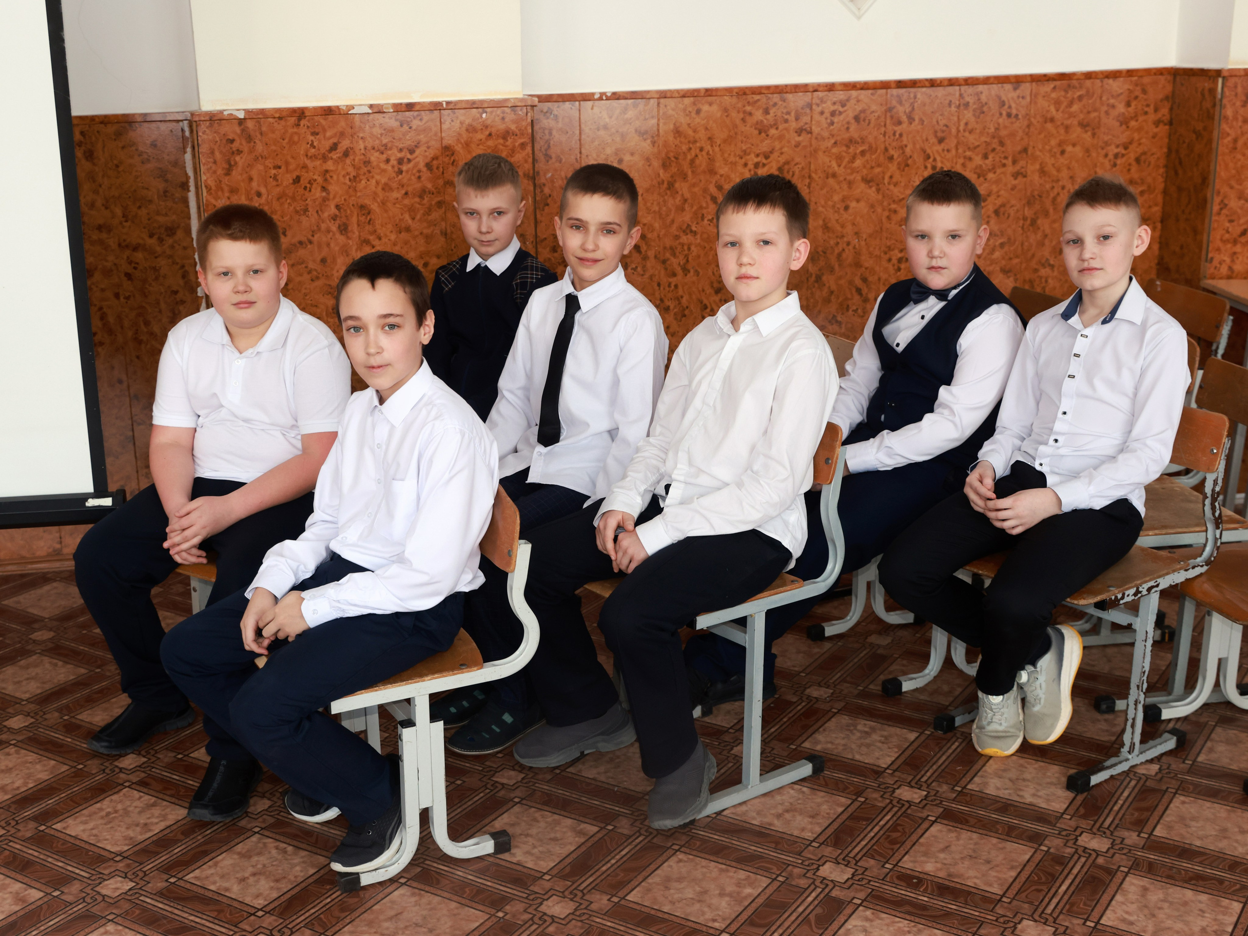 Школьники. Мультифотограф Динара Ахмедзянова