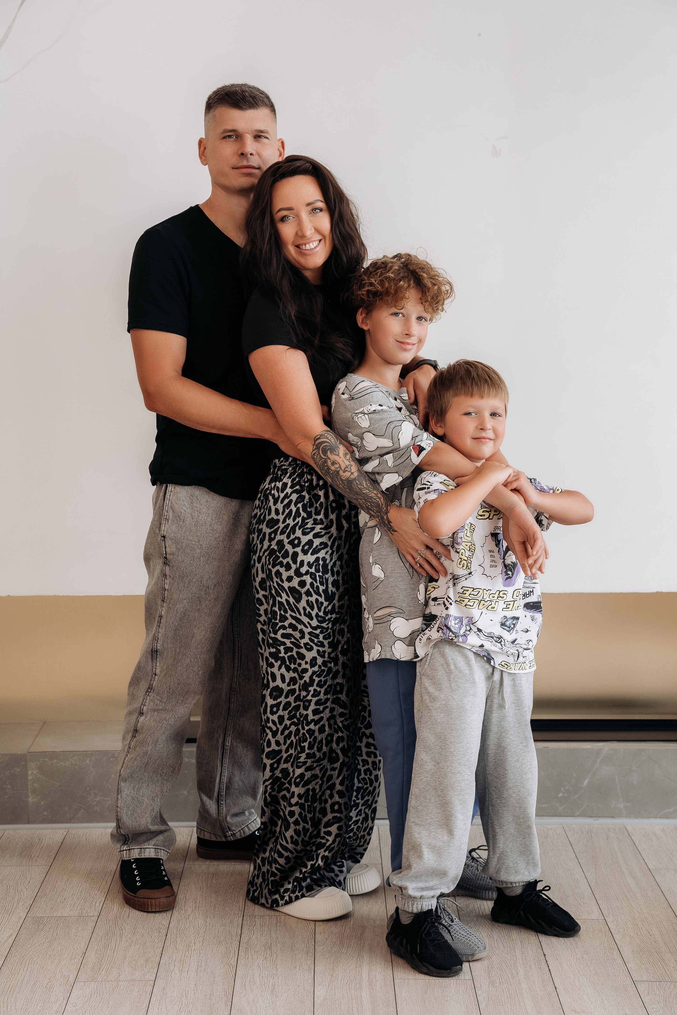 Семья Катерины. Семейный фотограф СПб Анастасия Василь. Фотосессия на годик