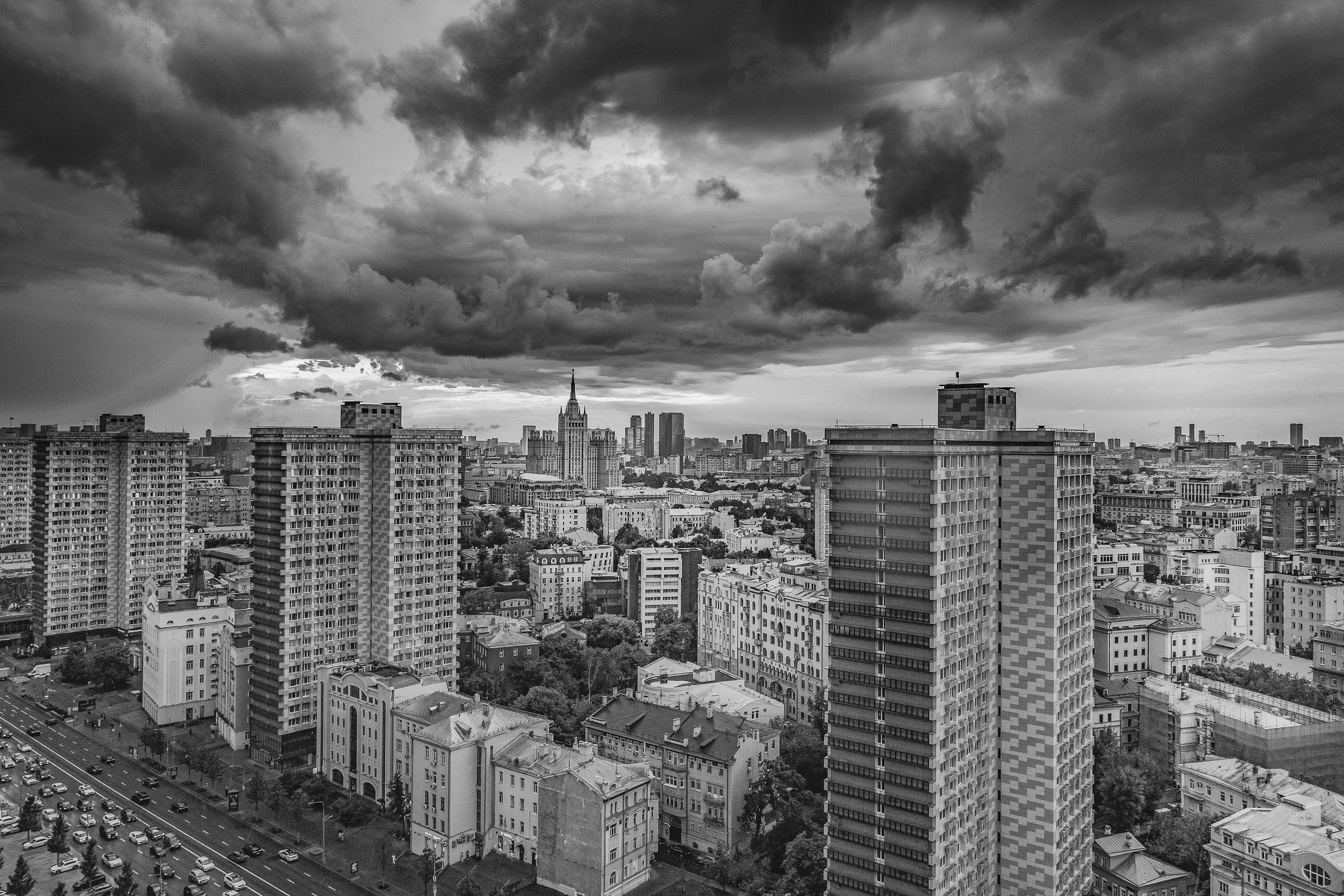 Cityscape (architecture). Reportage, architectural, fine art photographer Lena Melnikova in Moscow
