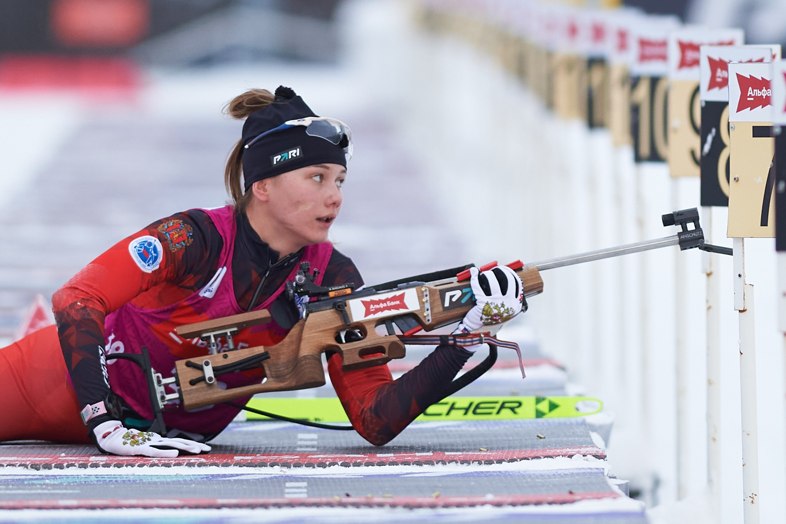 Биатлон. Чемпионат России — 2024/2025, 3-й этап, Ижевск. Ижевская винтовка. Спортивный репортажный фотограф в Ижевске Сергей Мерзляков