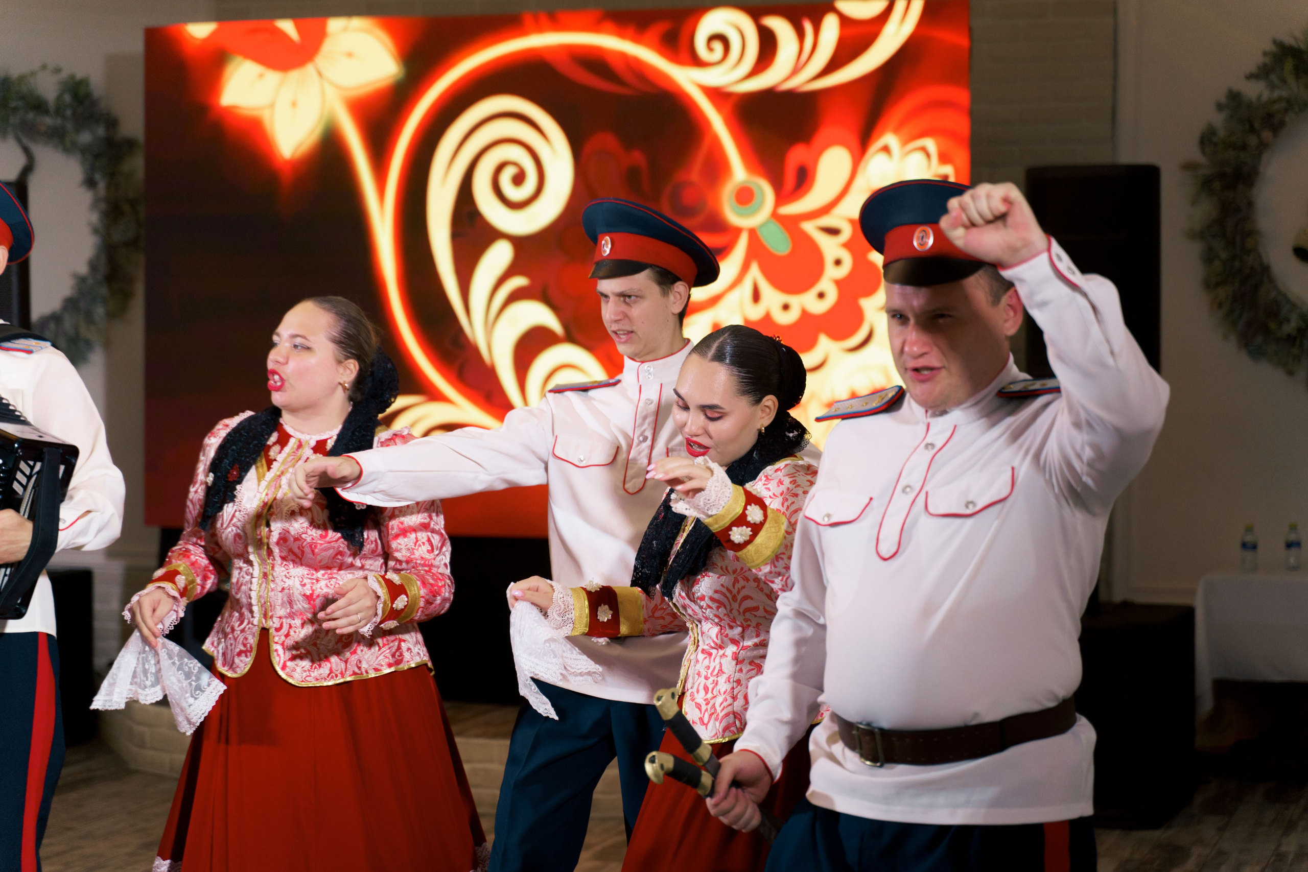 фотосессия свадебного банкета