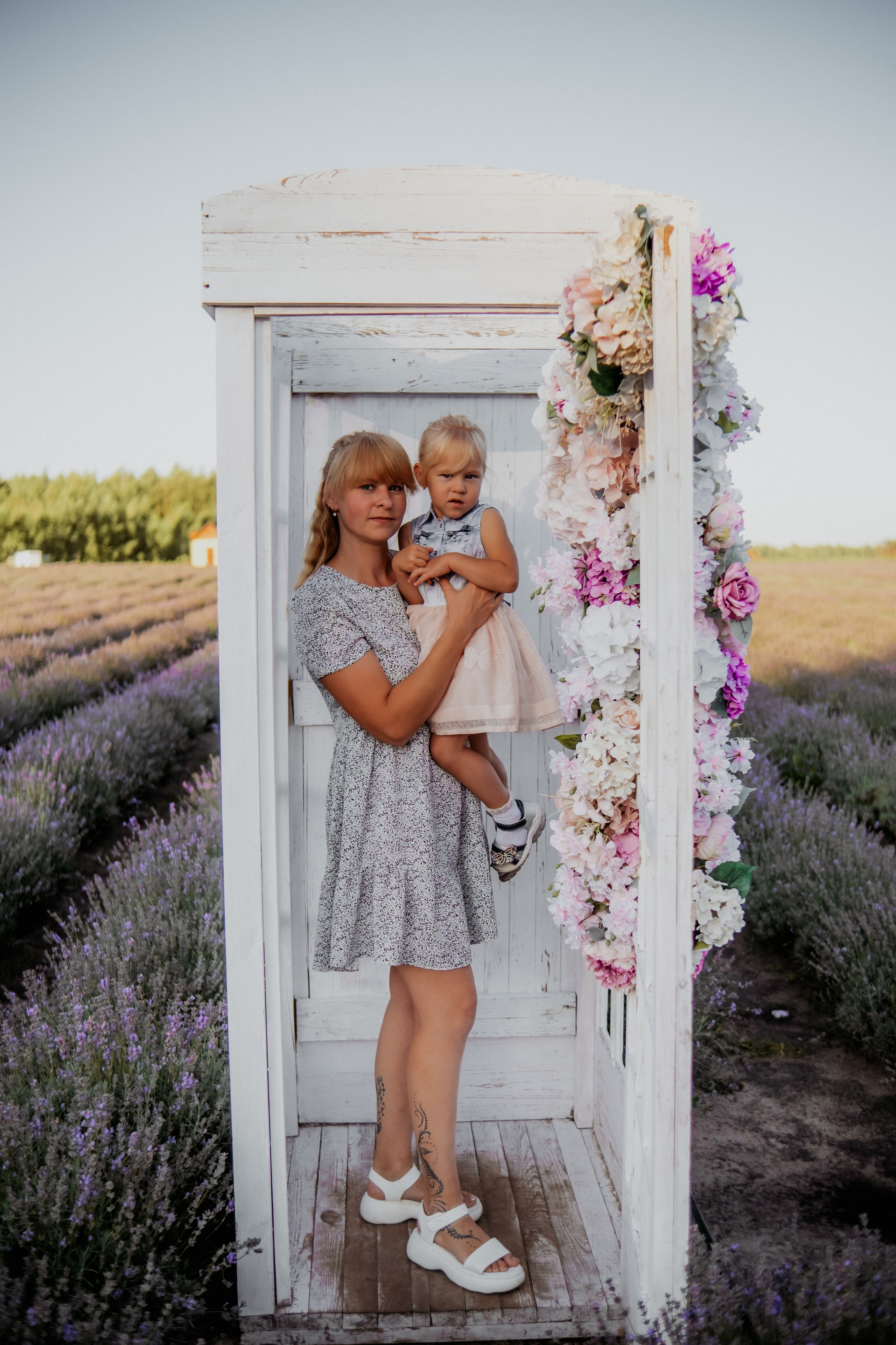 Семейная съемка в лованде. Nattie.ph