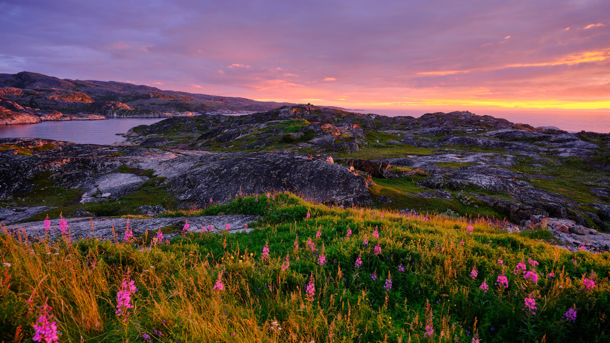 Полуостров Немецкий. Пейзажи Крайнего Севера. Баренцево море, Рыбачий, Средний, Немецкий